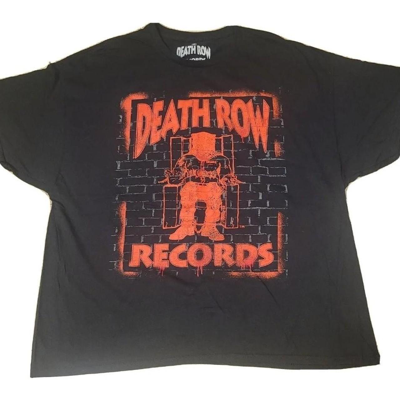 #vintage Style Death Row Records #rap Tee 3xl #tupac - Depop