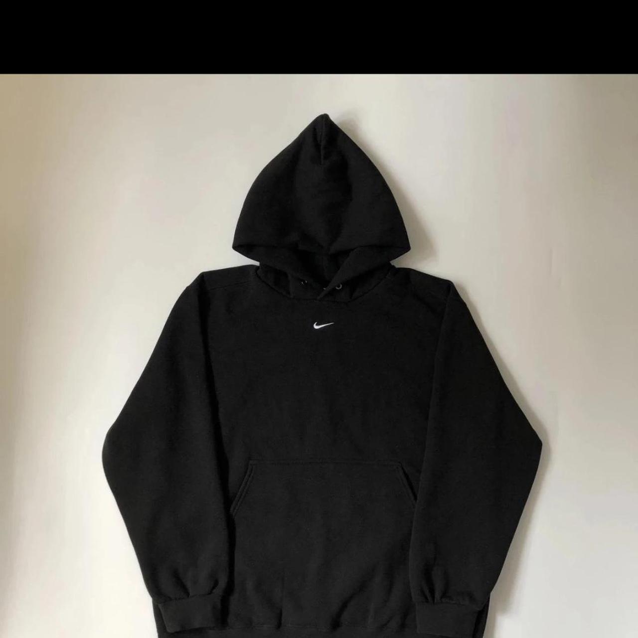 Nike hoodie black Any size Free delivery Unisex - Depop