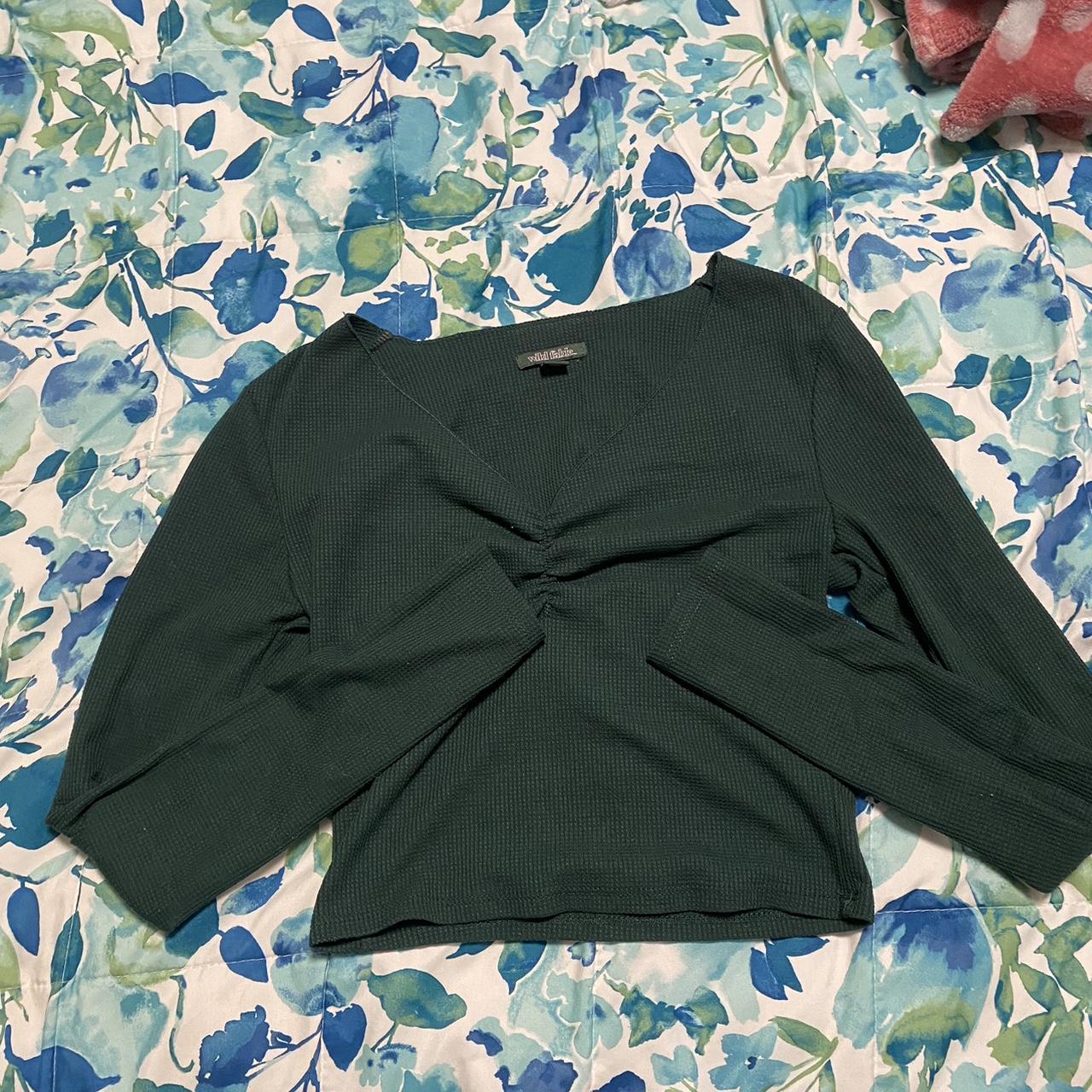 Wild Fable Cropped Long Sleeve Worn Once Depop