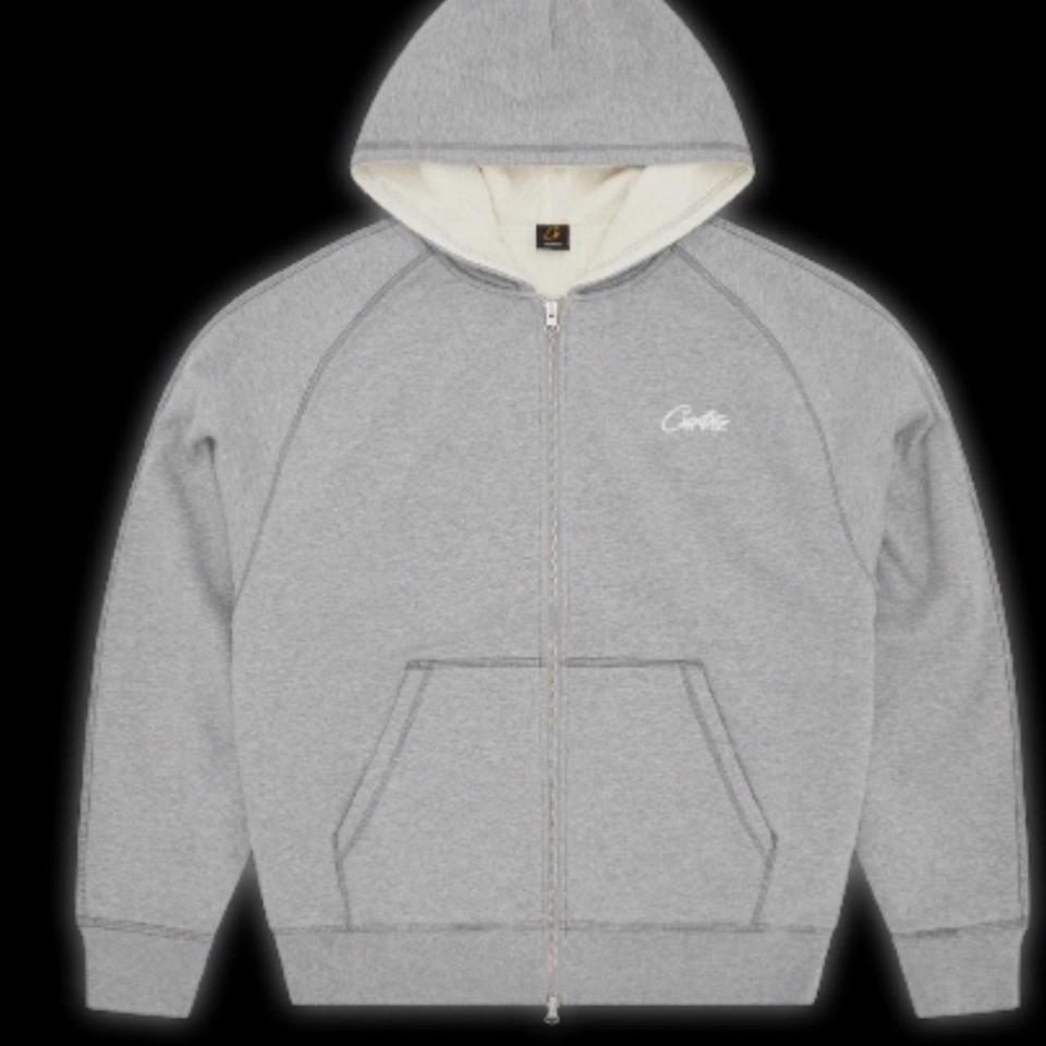 Corteiz island puff print zip hoodie brand new size S | Depop