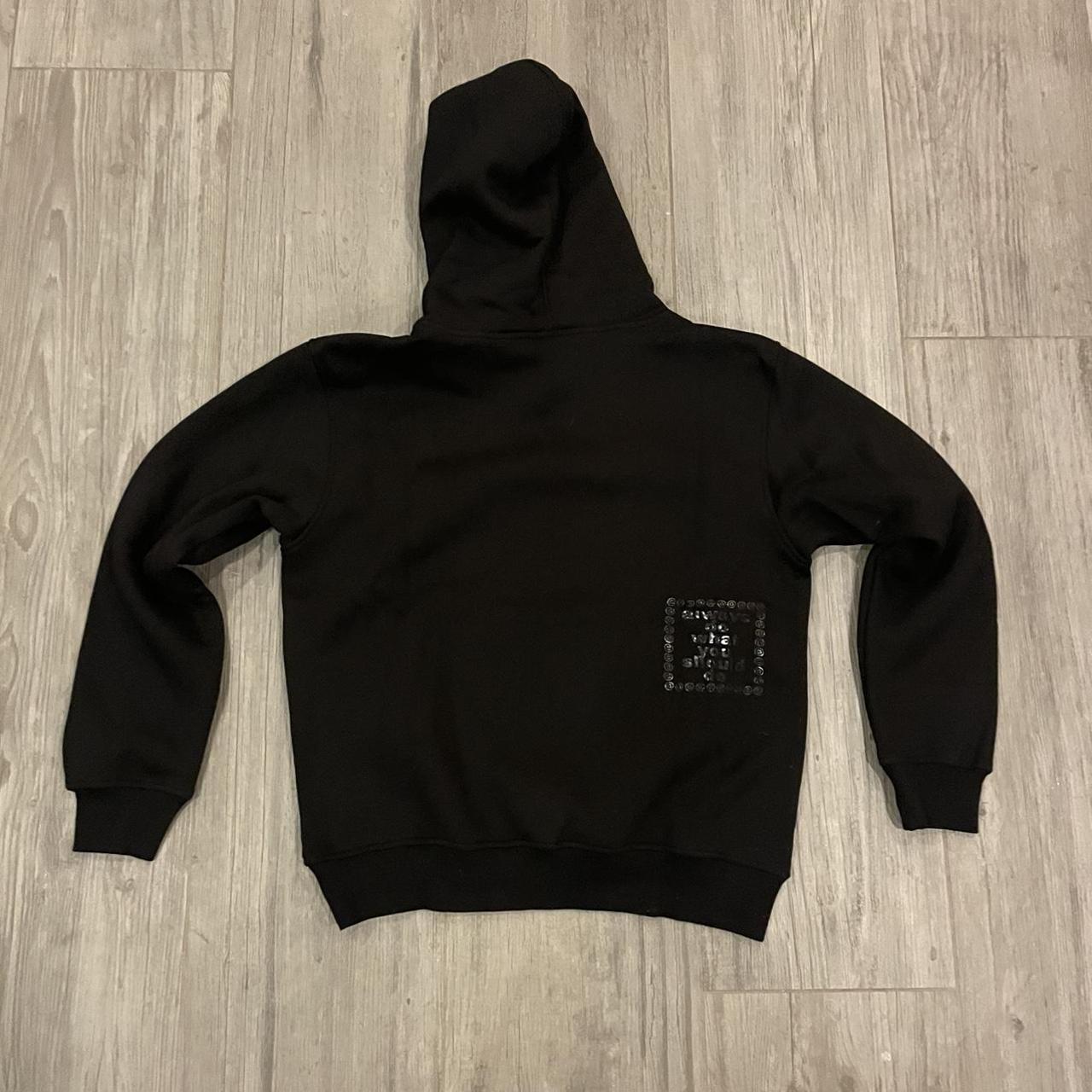 Always do what you should do hoodie Black Size... - Depop