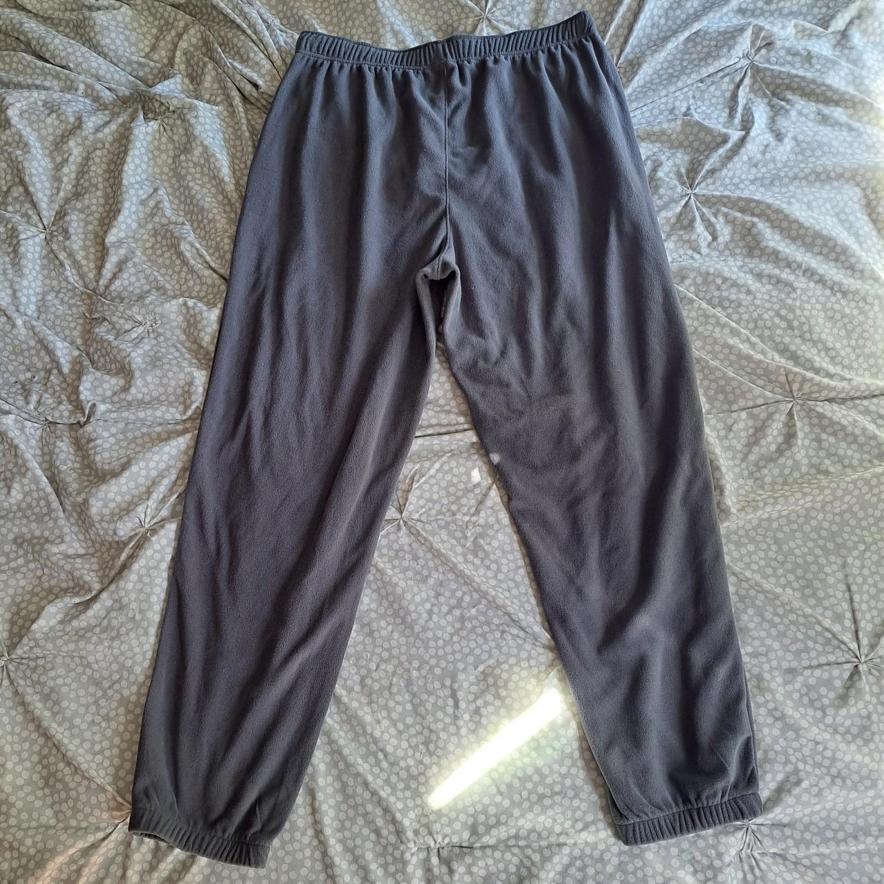 Lands' End Fleece Gray Sweatpants Like new, only... Depop