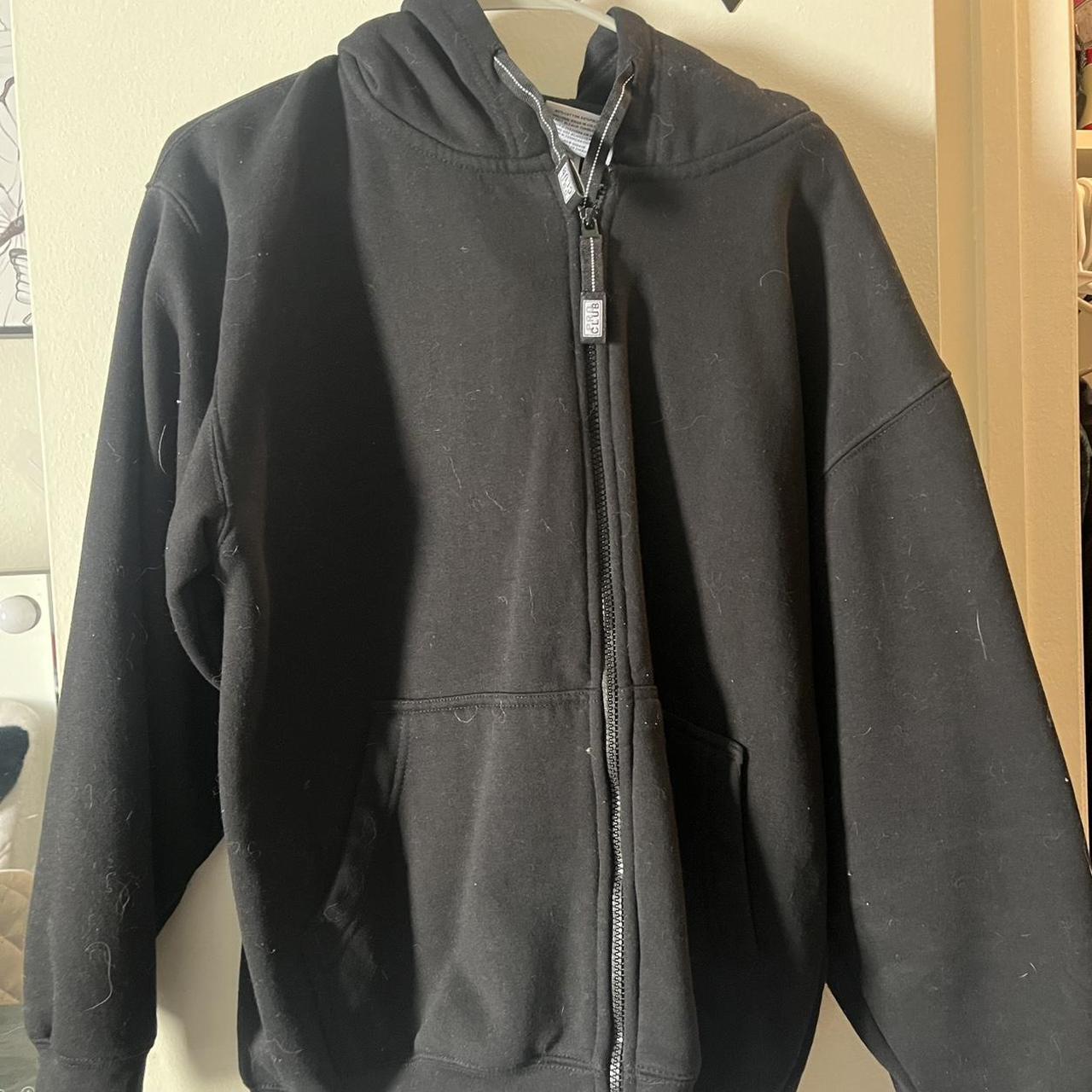 Probclub black zip up - Depop