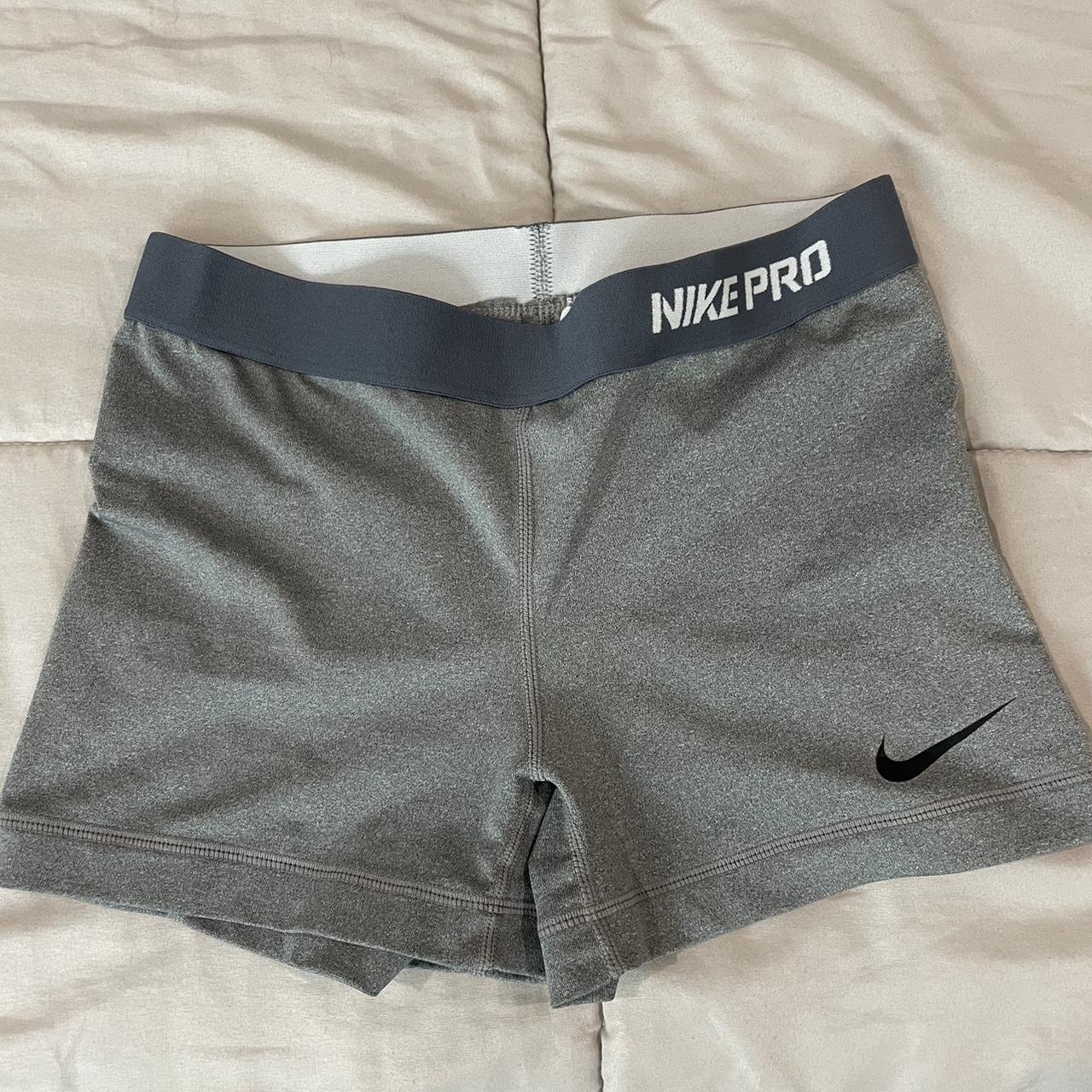 nike bike shorts grey