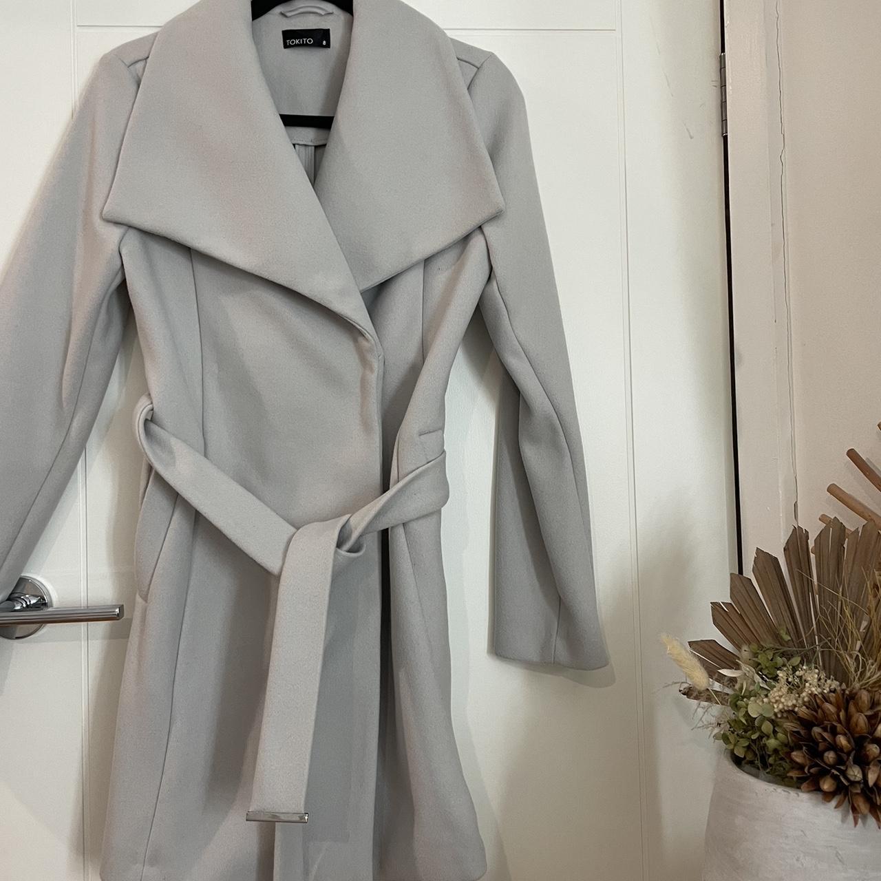 TOKITO TRENCH COAT SIZE 8 trench coat Depop