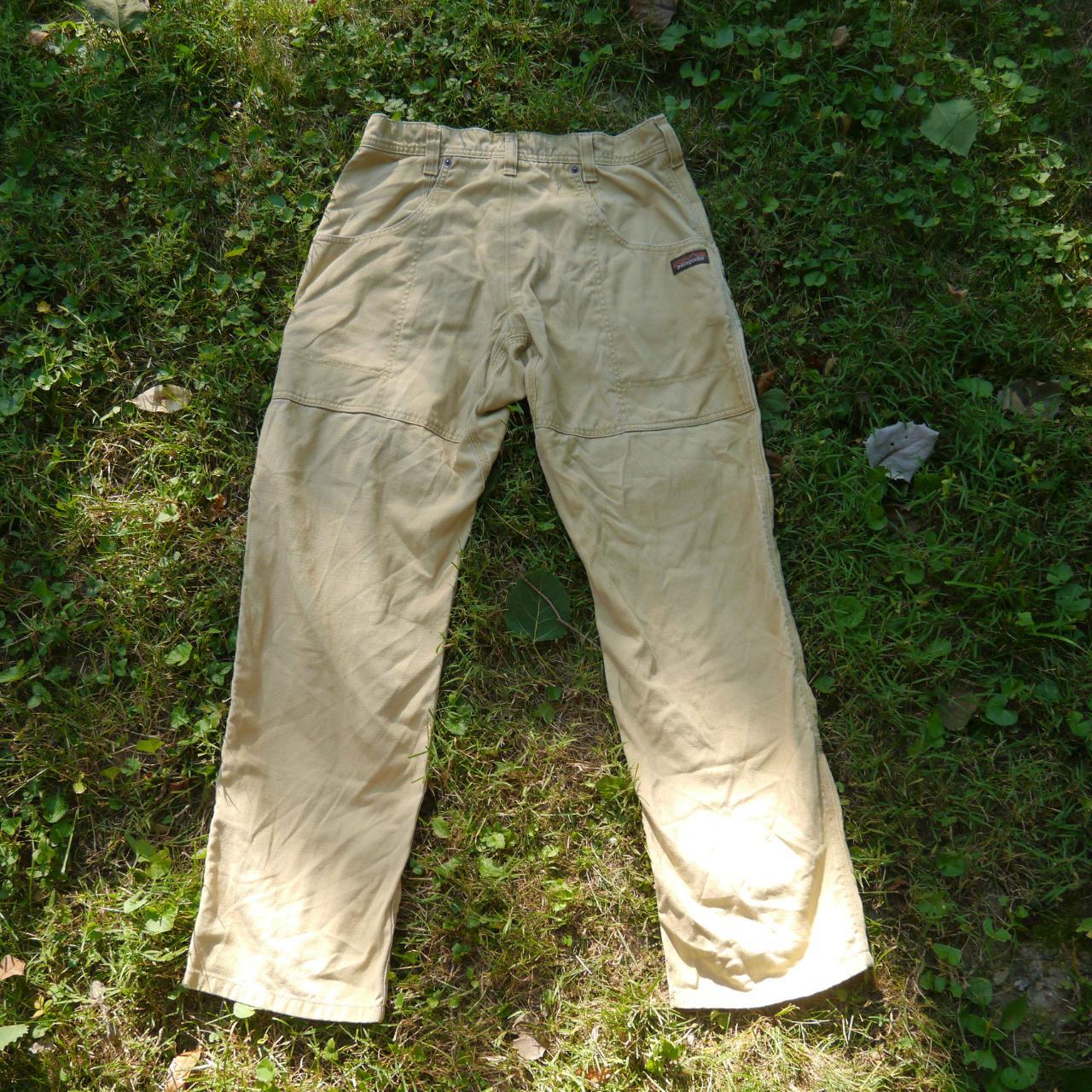 Patagonia Double Knee Hemp Work Pants Slight stain... Depop