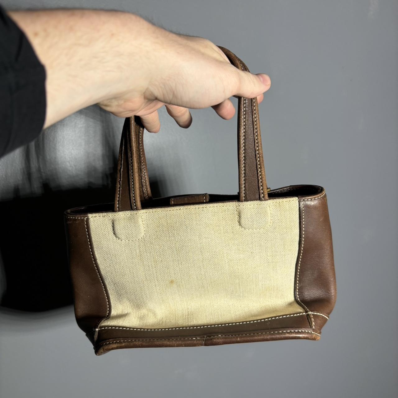 90’s OLD COACH TOTEBAG Vintage Coach Tote 1990s Leather Bag - Etsy
