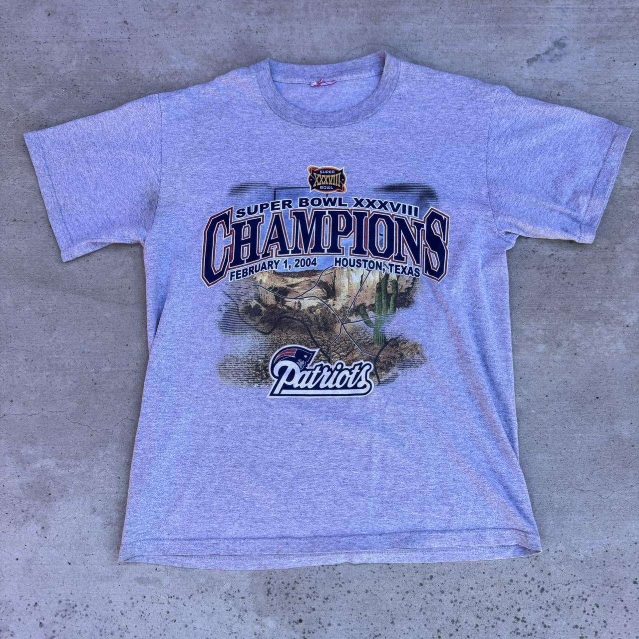 Vintage 2000’s Football Super Bowl T-Shirt Size:... - Depop