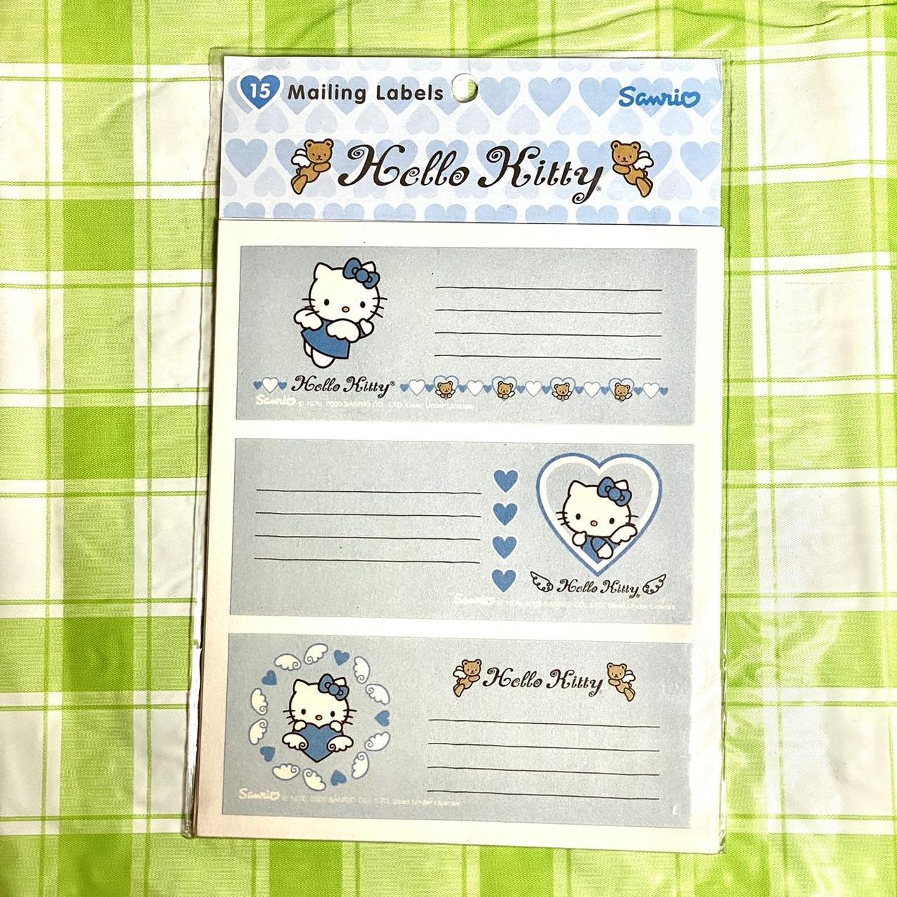 ♥︎ Hello Kitty ♥︎ Sanrio Mailing Sticker Labels!... - Depop