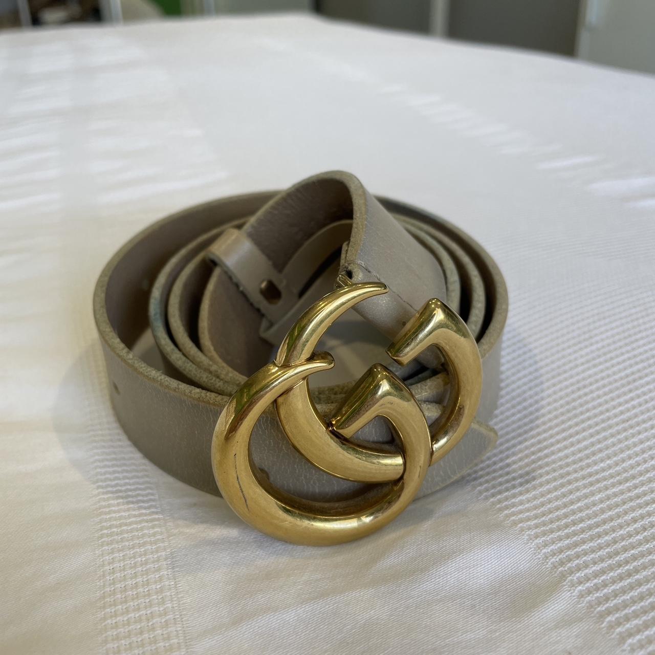 Gucci gg belt sale womens used