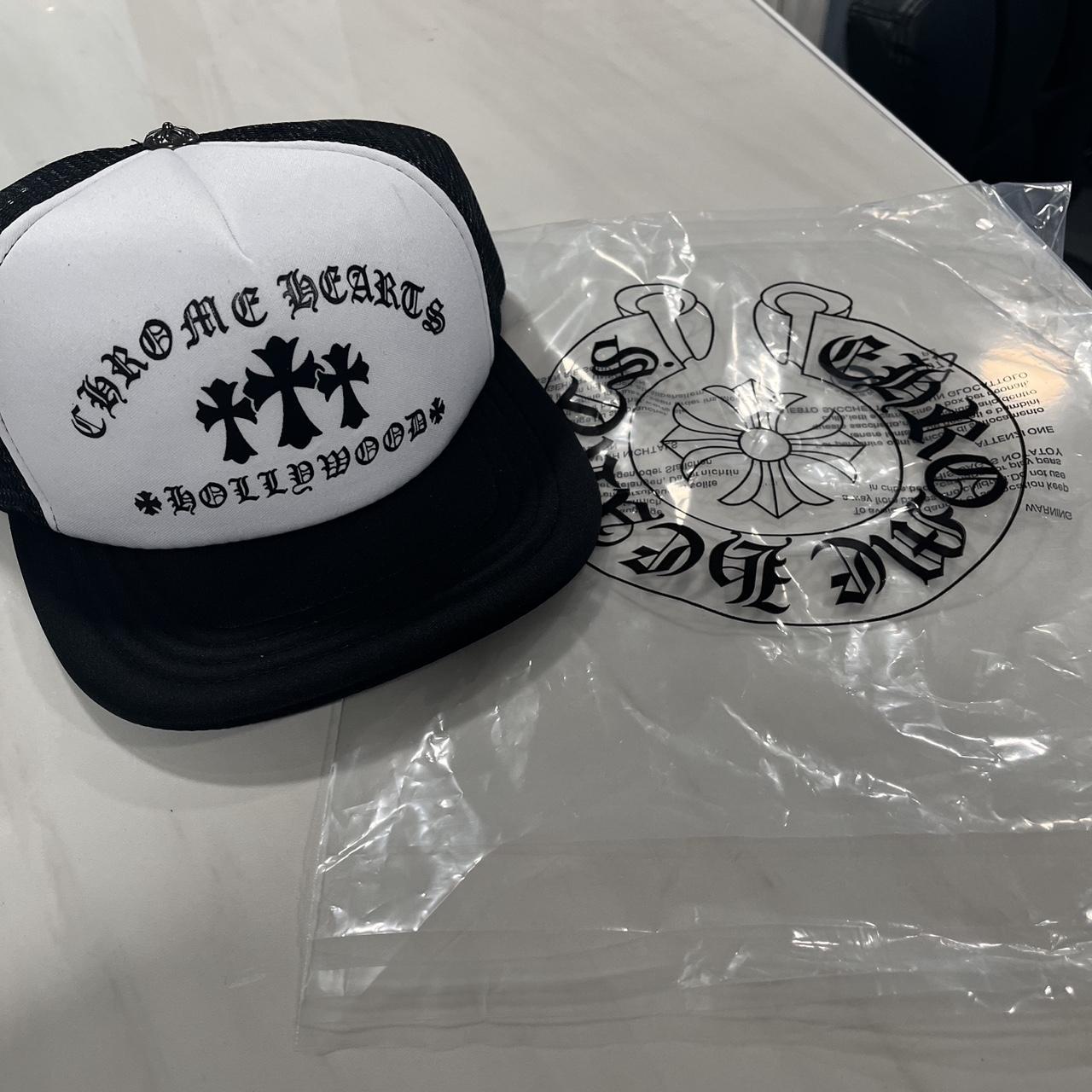 chrome hearts black and white