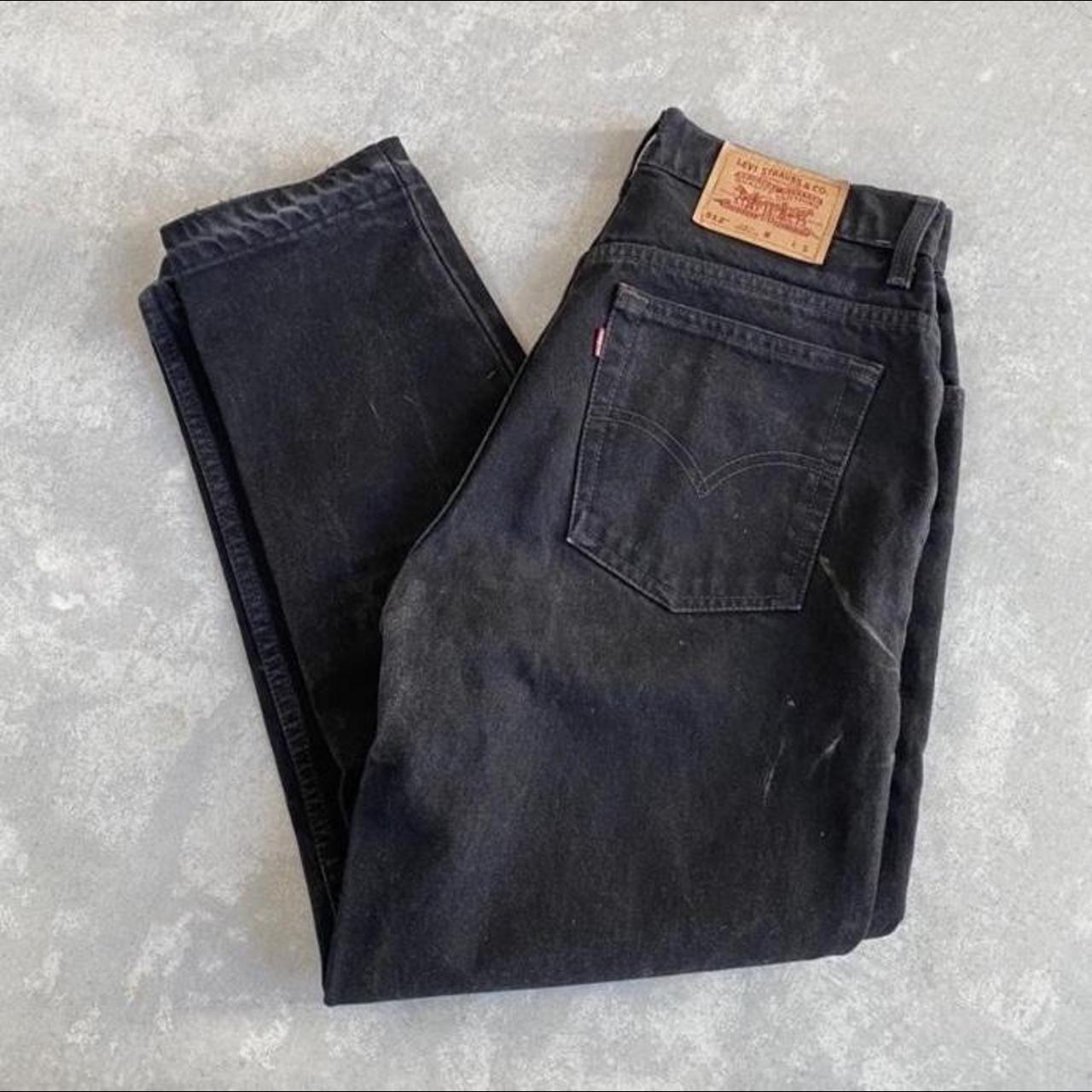 Levi's Men's Black Jeans | Depop