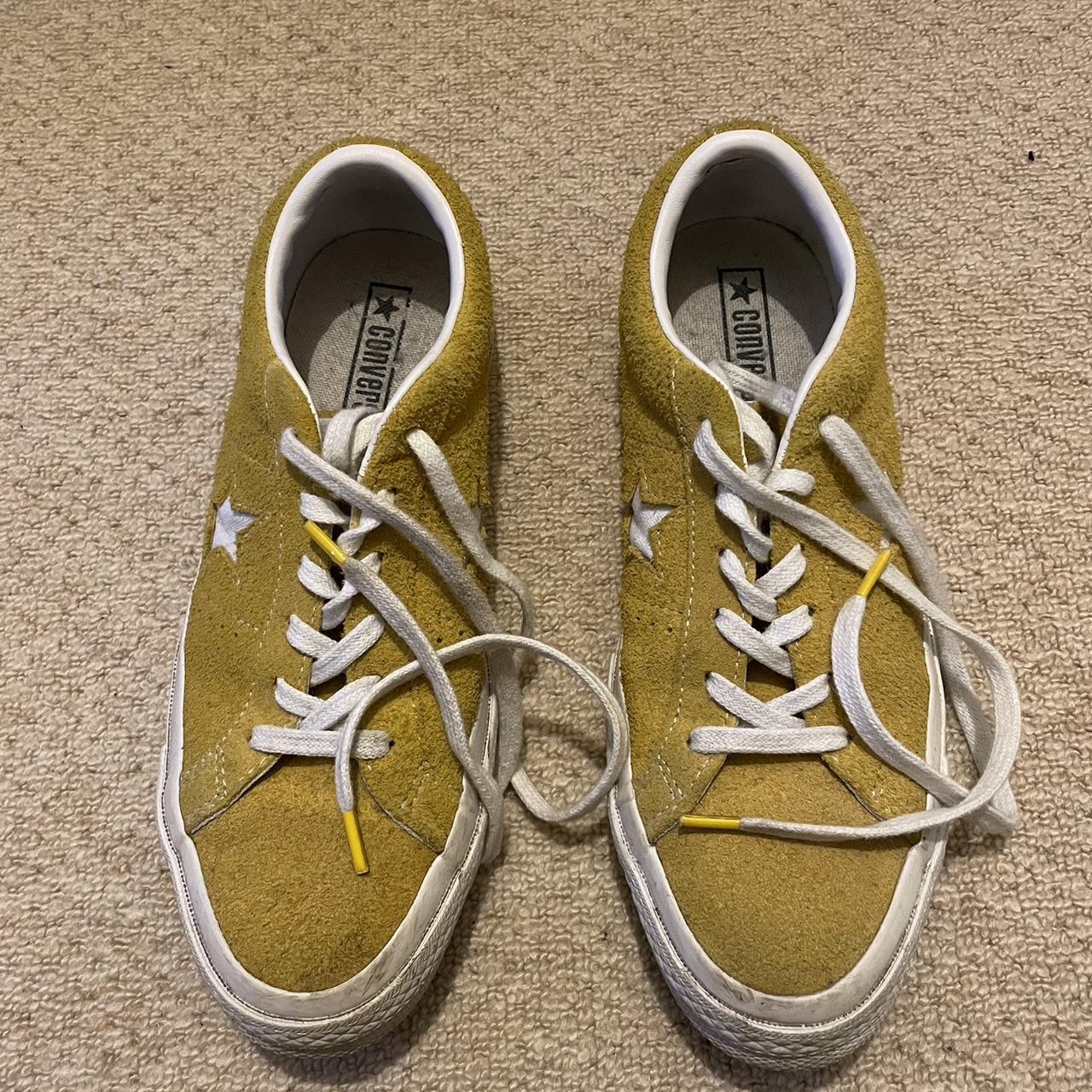 mustard converse