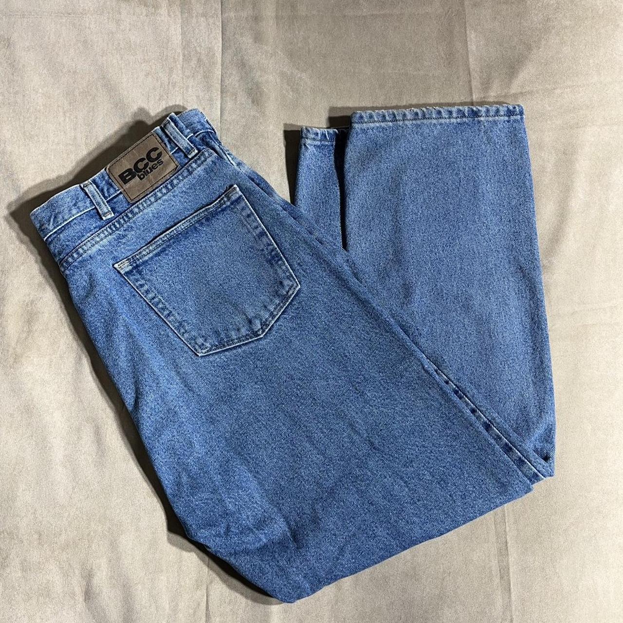 Regular Fit Bcc Blues Jeans BCC Blues Straight Leg Dark Wash Denim