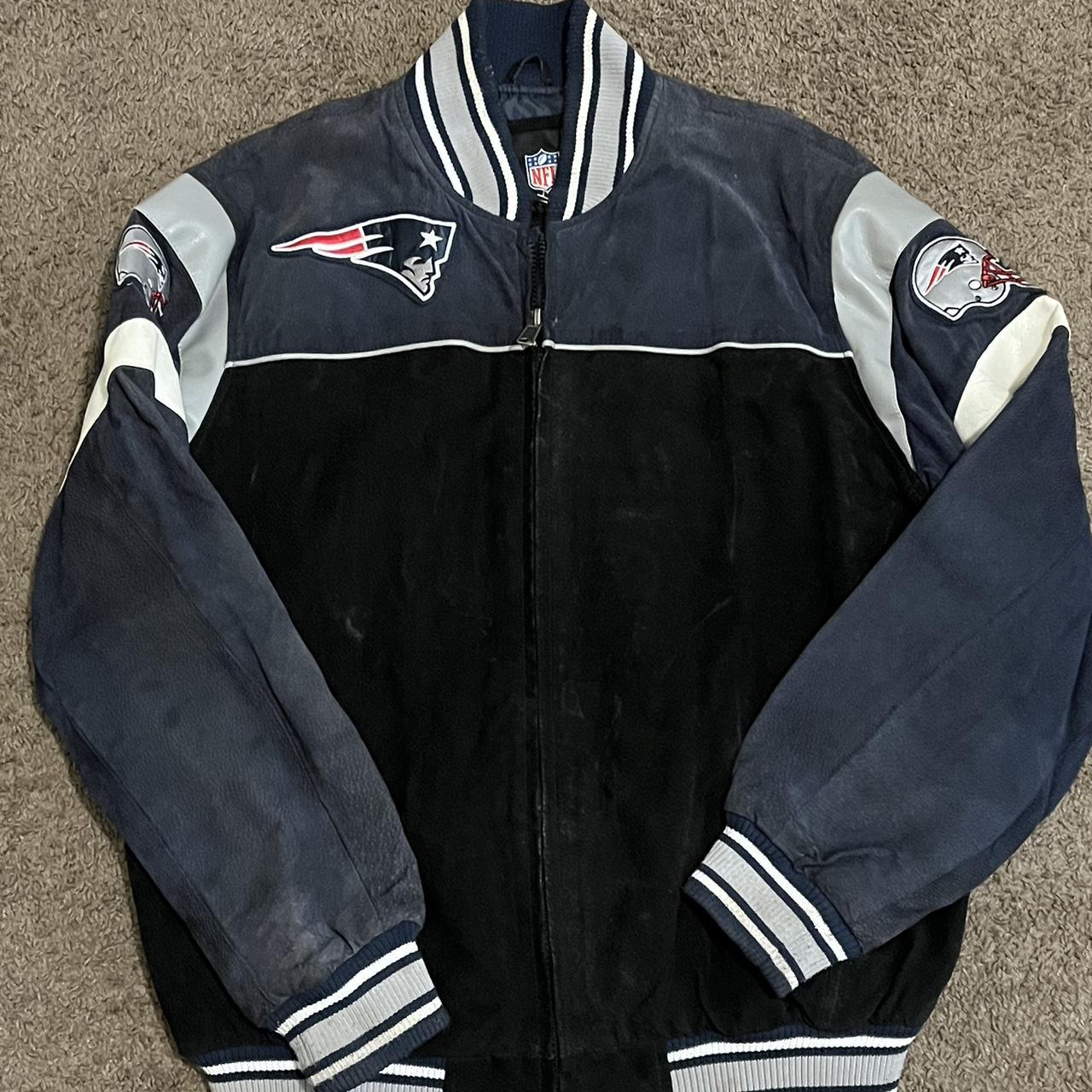 NFL New England Patriots - Jacket - Blue - Men's Size Large