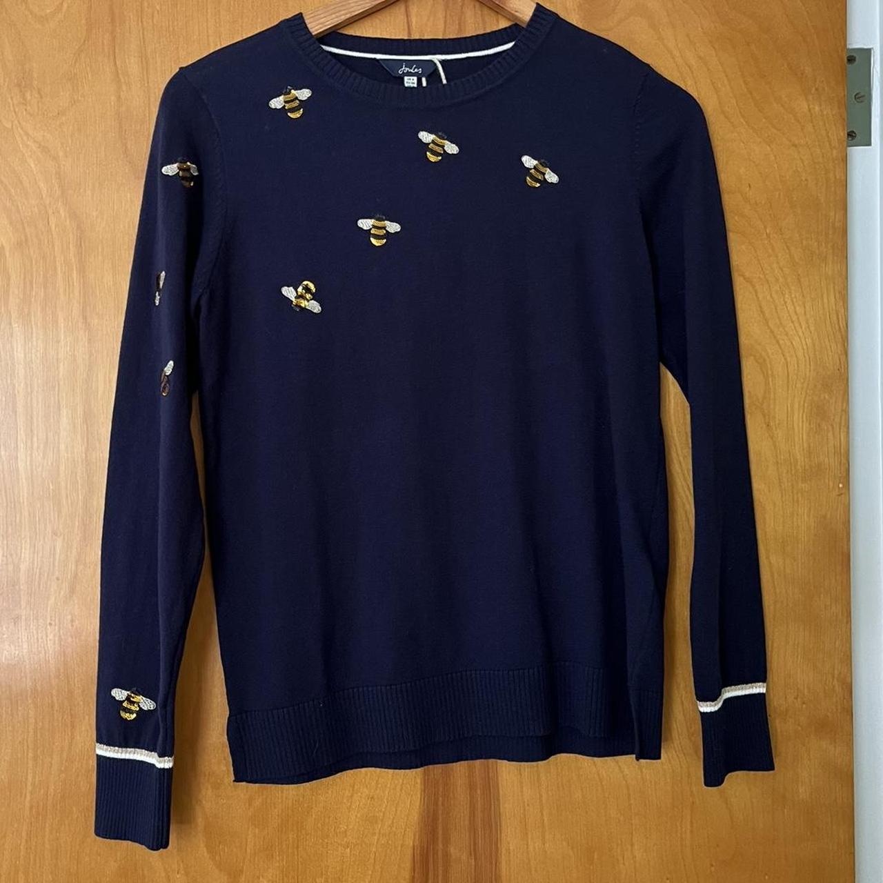 Joules Women's Navy and Gold Jumper (2)