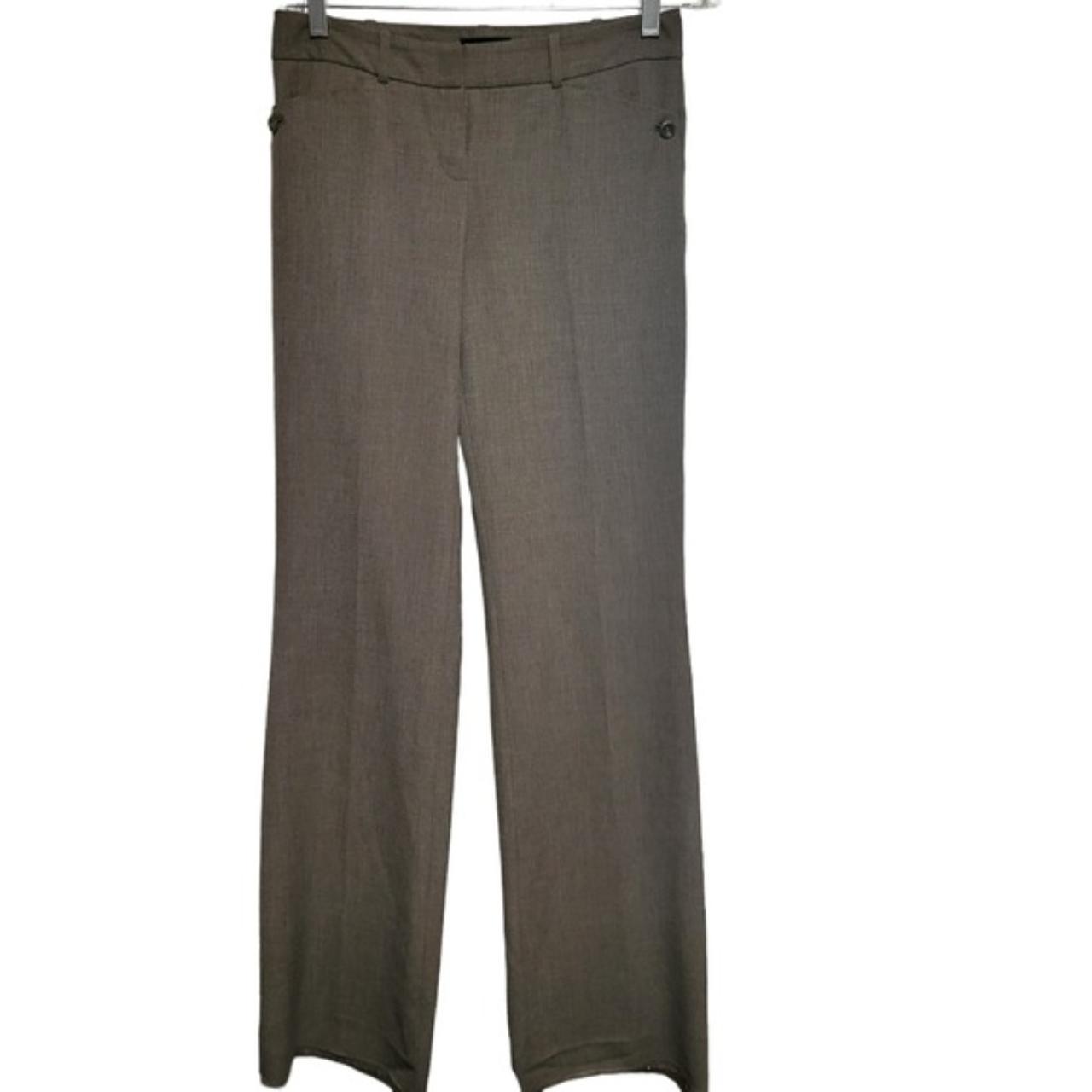 The Limited Cassidy Trousers Brown sz 2L EUC Unhemmed - Depop