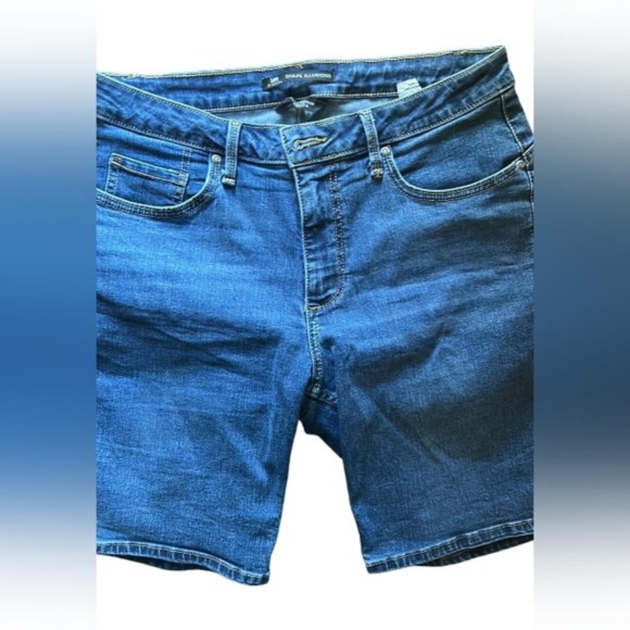 Lee Riders Plus Denim Shorts Blue sz 14 EUC - Depop