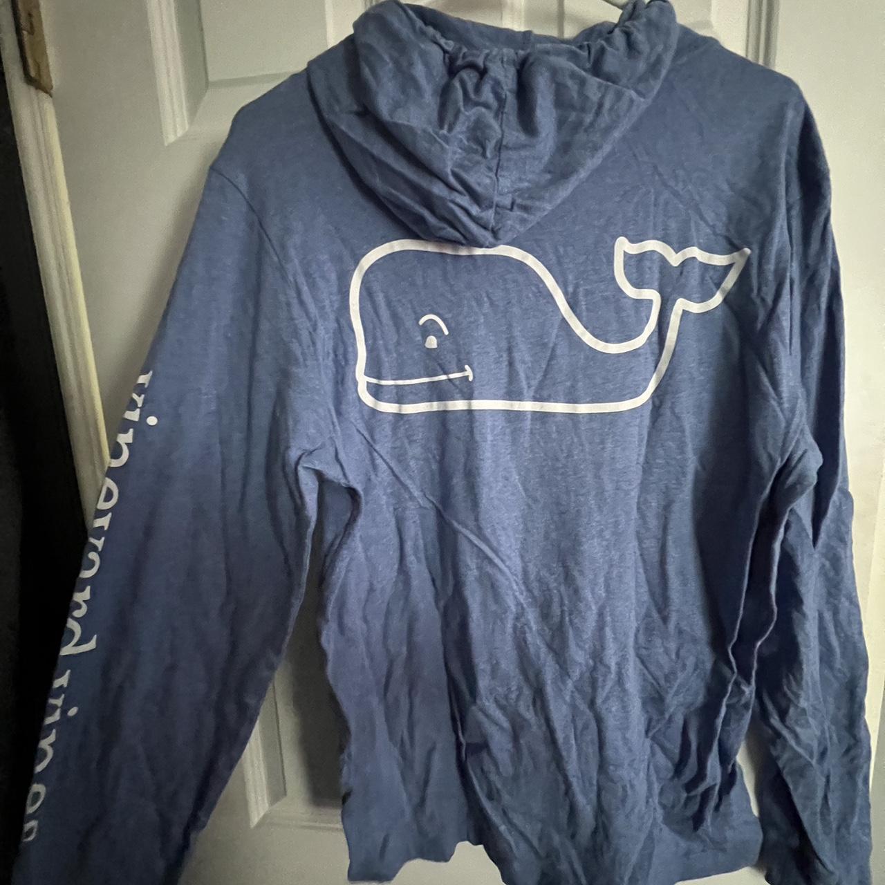 Super clean modern vineyard vines Broncos pull over - Depop