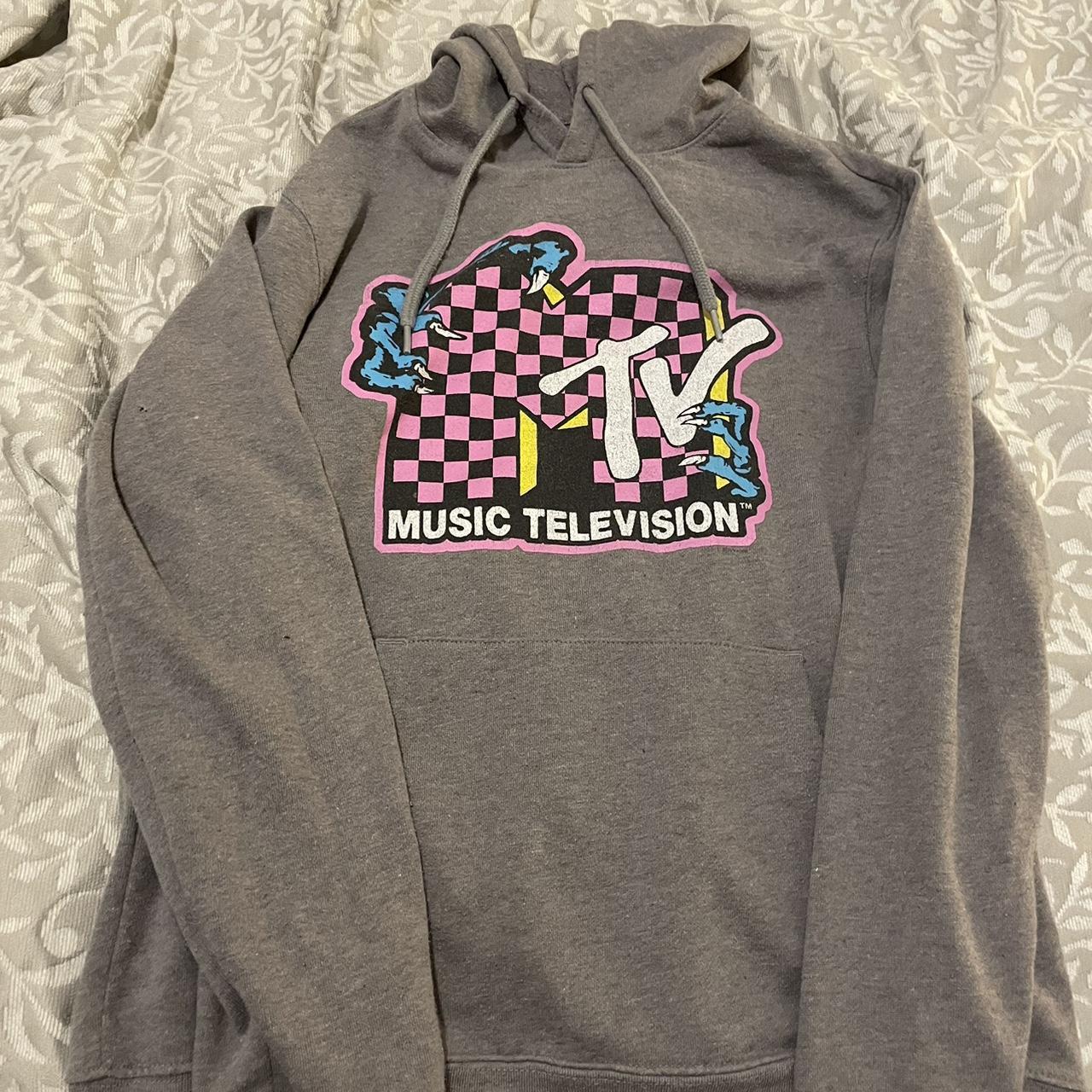 Mtv hoodie old discount navy