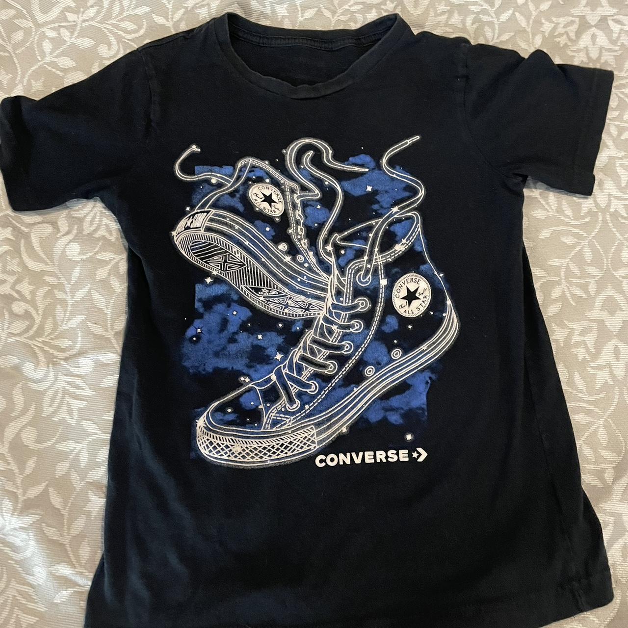 Converse t deals shirt design