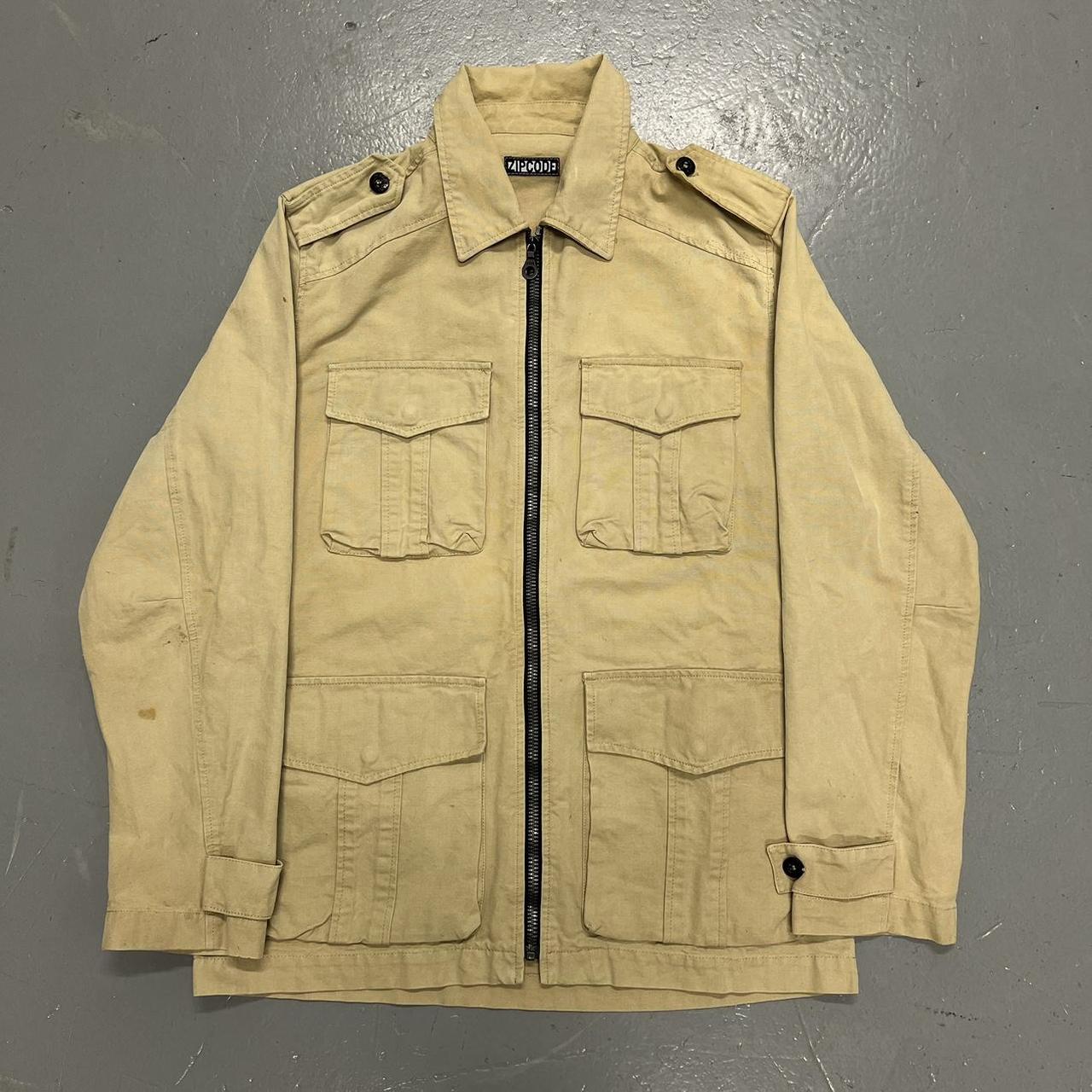 Vintage Italian casual jacket - Size: Medium /... - Depop