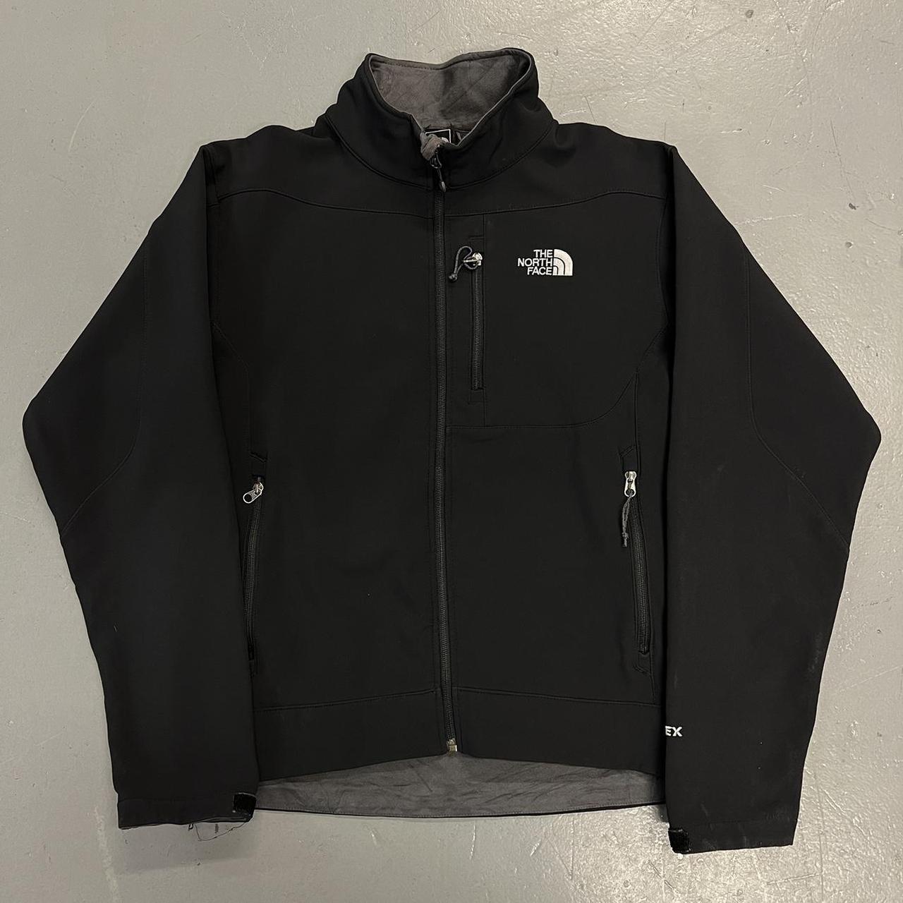 Black The North Face Apex Shell Outdoor Jacket -... - Depop