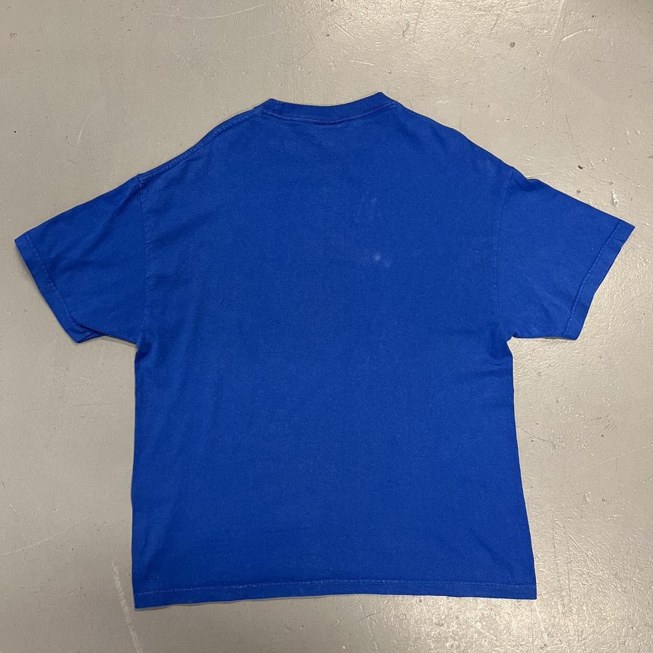 Men's Blue and Orange T-shirt | Depop