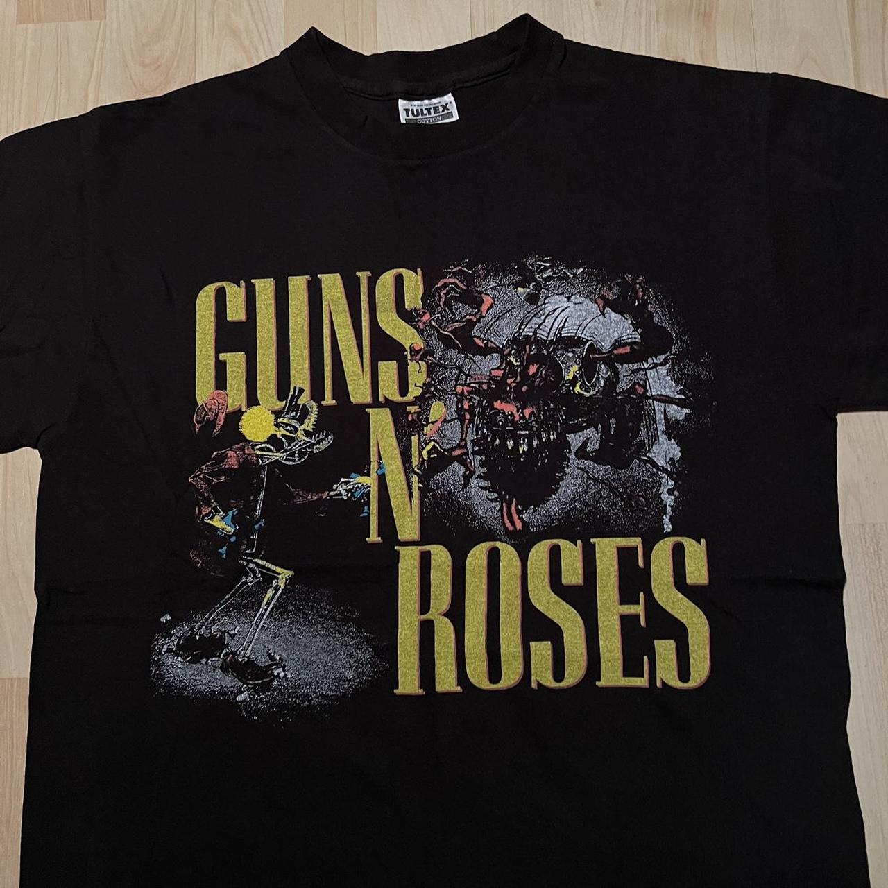 Single Stitch Guns N Roses Megaprint T-Shirt -... - Depop