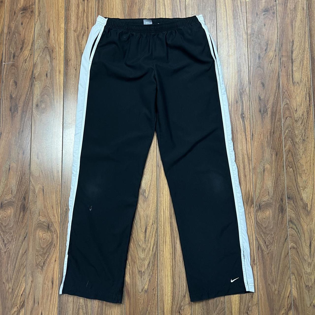 Early 2000’s Y2K Nike Track Pants Shell Bottoms... - Depop