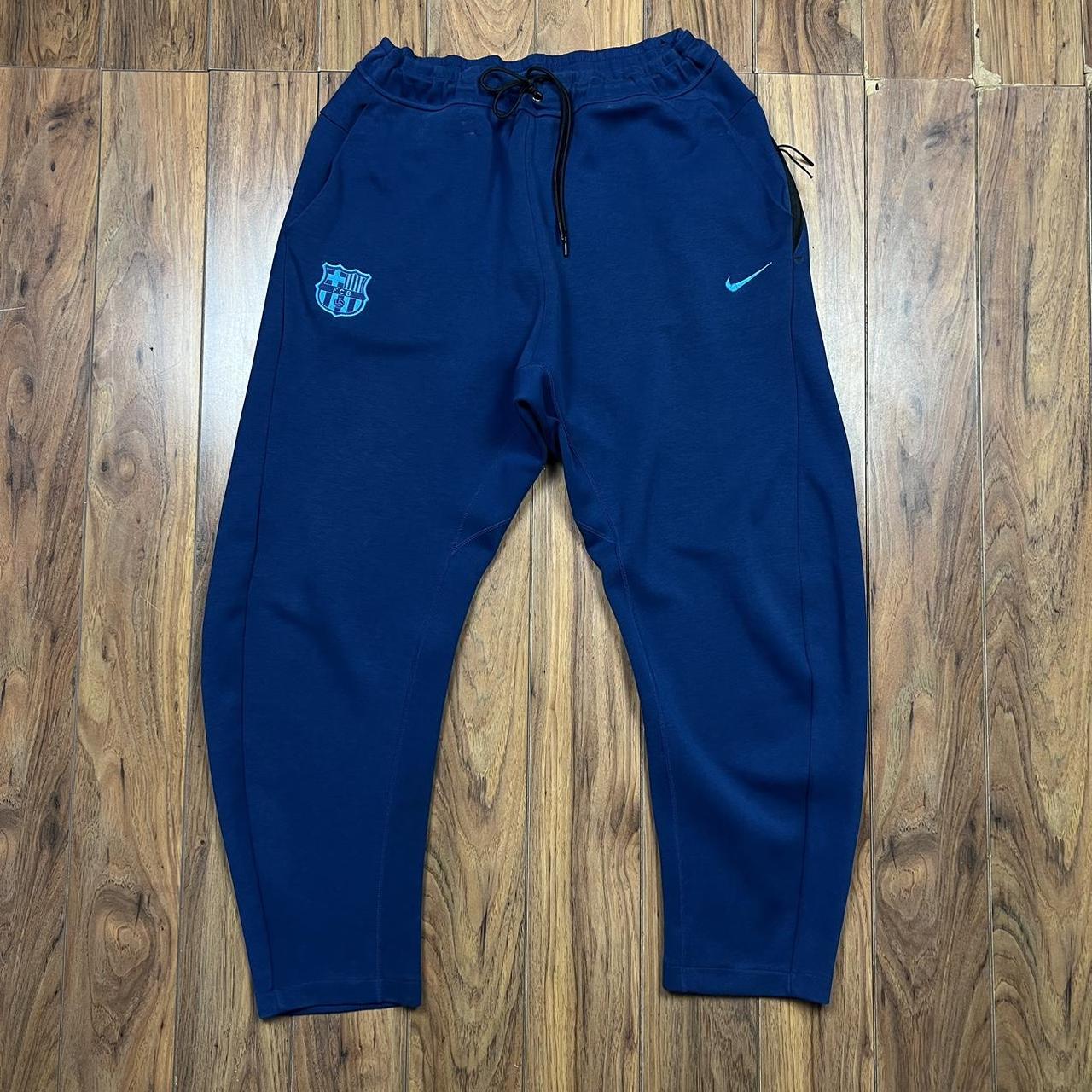 Nike tech bottoms discount blue