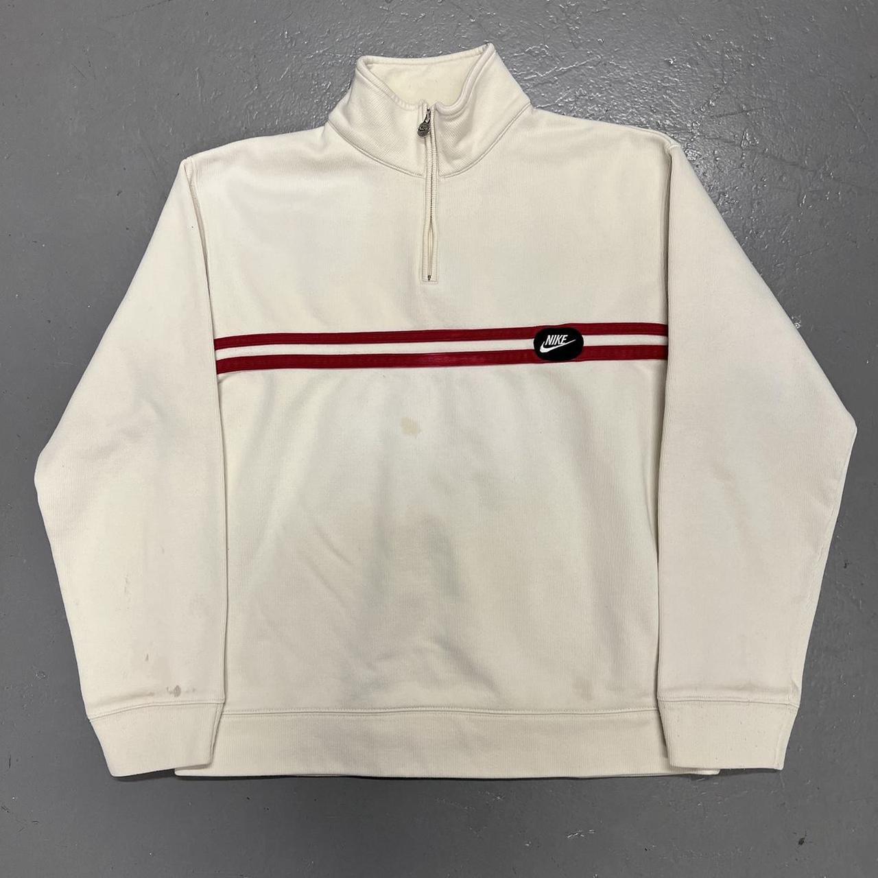 nike vintage cream sweaters