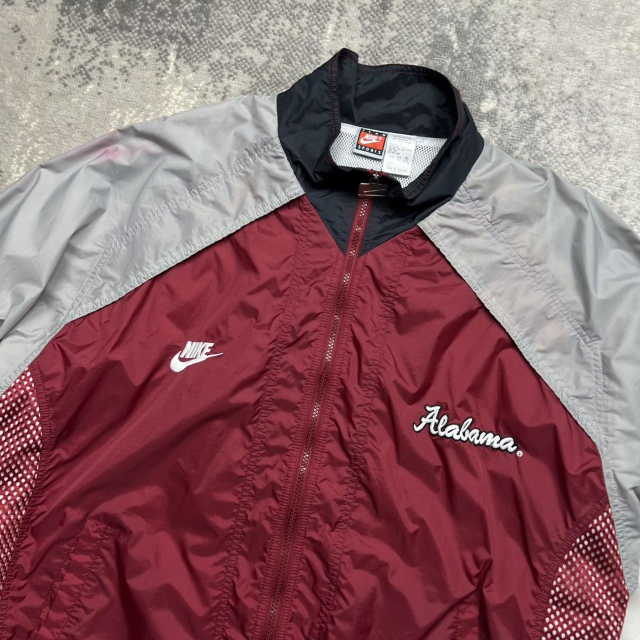 Vintage Nike Alabama State Windbreaker Jacket Late. Depop