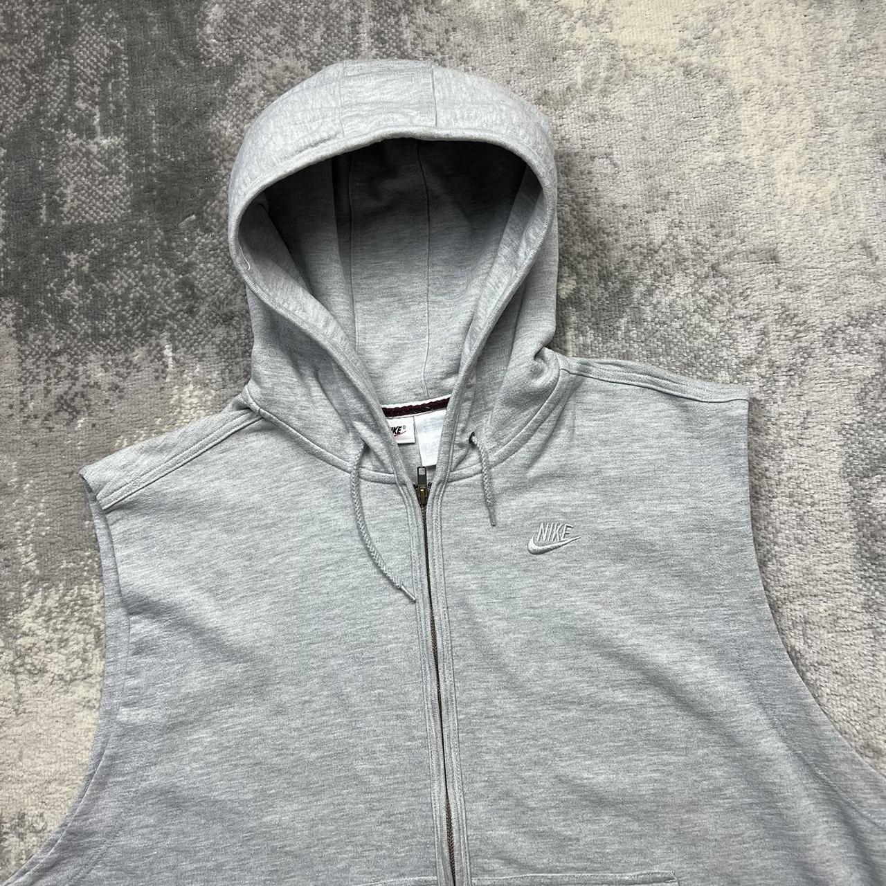 トップス 90s silver tag NIKE hooded sweatshirt Y2K (Silver Tag) Vintage Nike Center Swoosh Hoodie