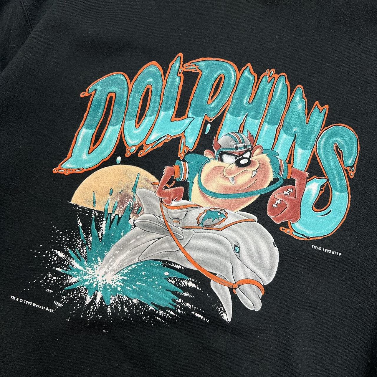 Factory Vintage Looney Tunes Taz x Miami Dolphins