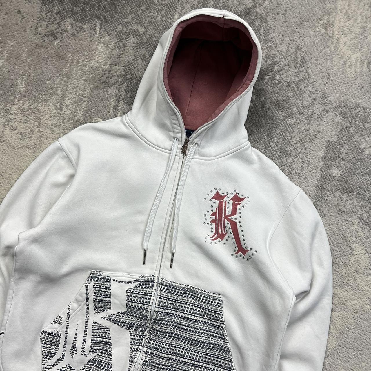 KARL KANI◆カールカナイ Patch Os Zip Hoodie [white] Karl Kani Online Shop | ABOUT YOU