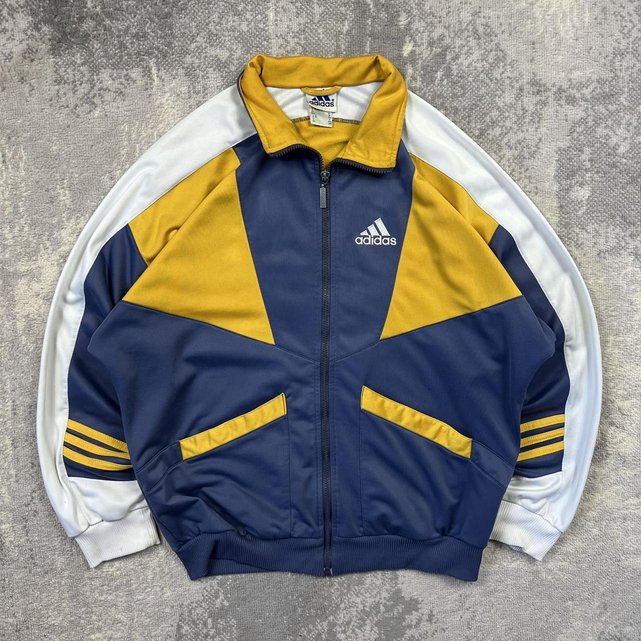 adidas vintage track jacket 7番 Vintage Adidas Size L (7) Track Jacket Track Top Training