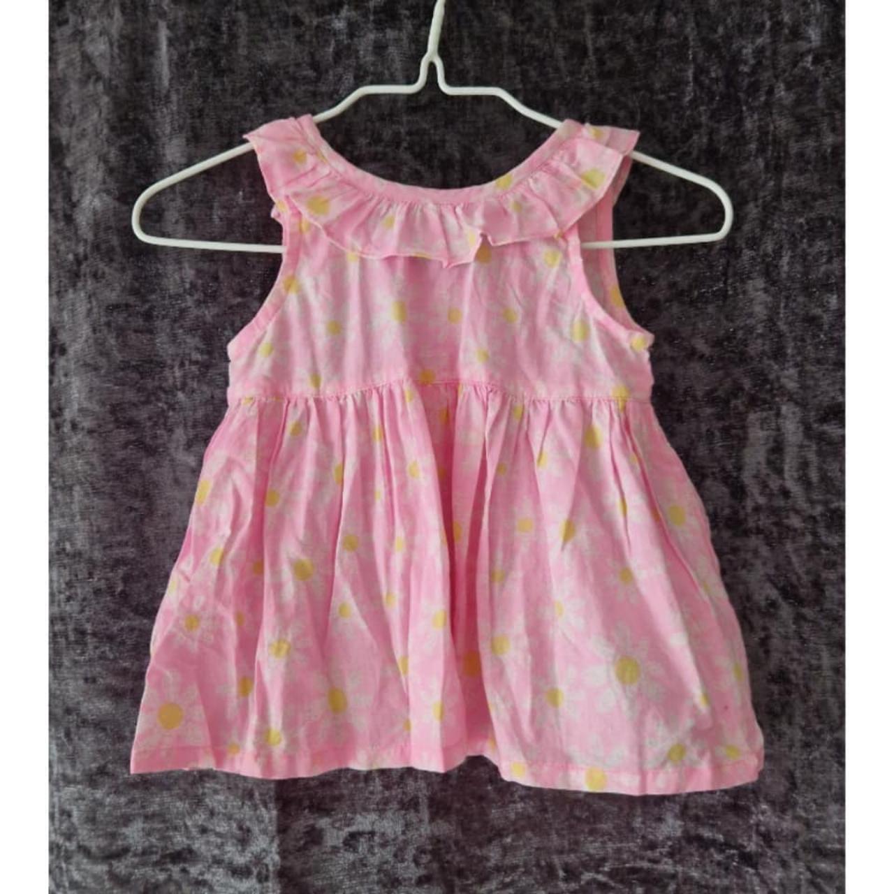 [ANGEL BABY] Young Dimension Pink White Daisy Floral... - Depop