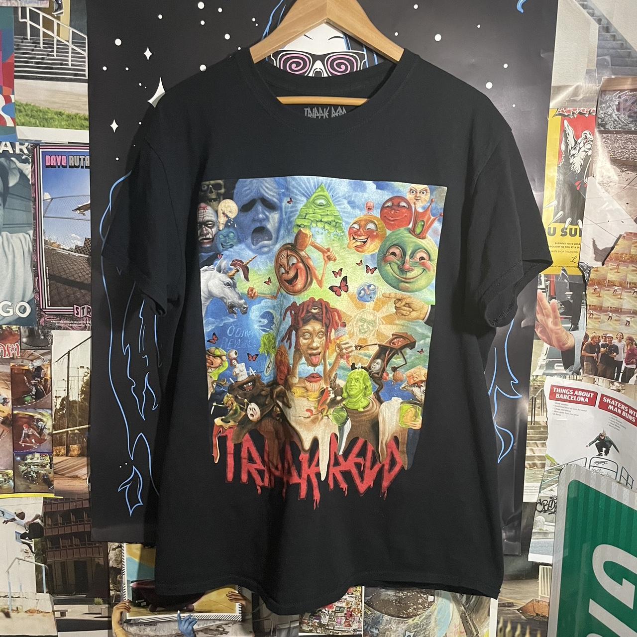 trippie redd band tee “taking a walk” size L good... - Depop