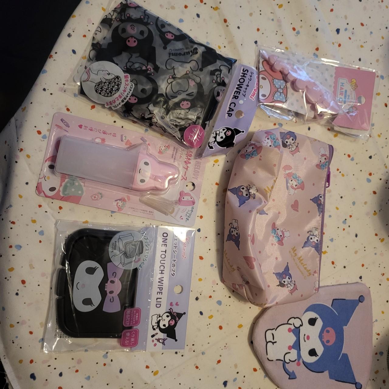 Kuromi x My Melody bffs4evr soft enamel pin bundle - Depop