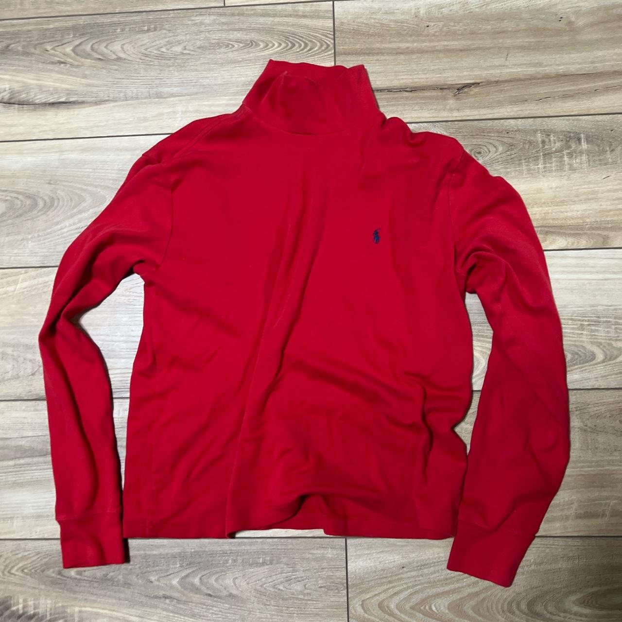 Polo Ralph Lauren Women's Red Shirt | Depop