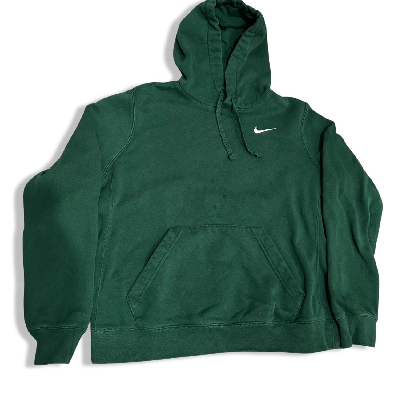 mens nike hoodie green