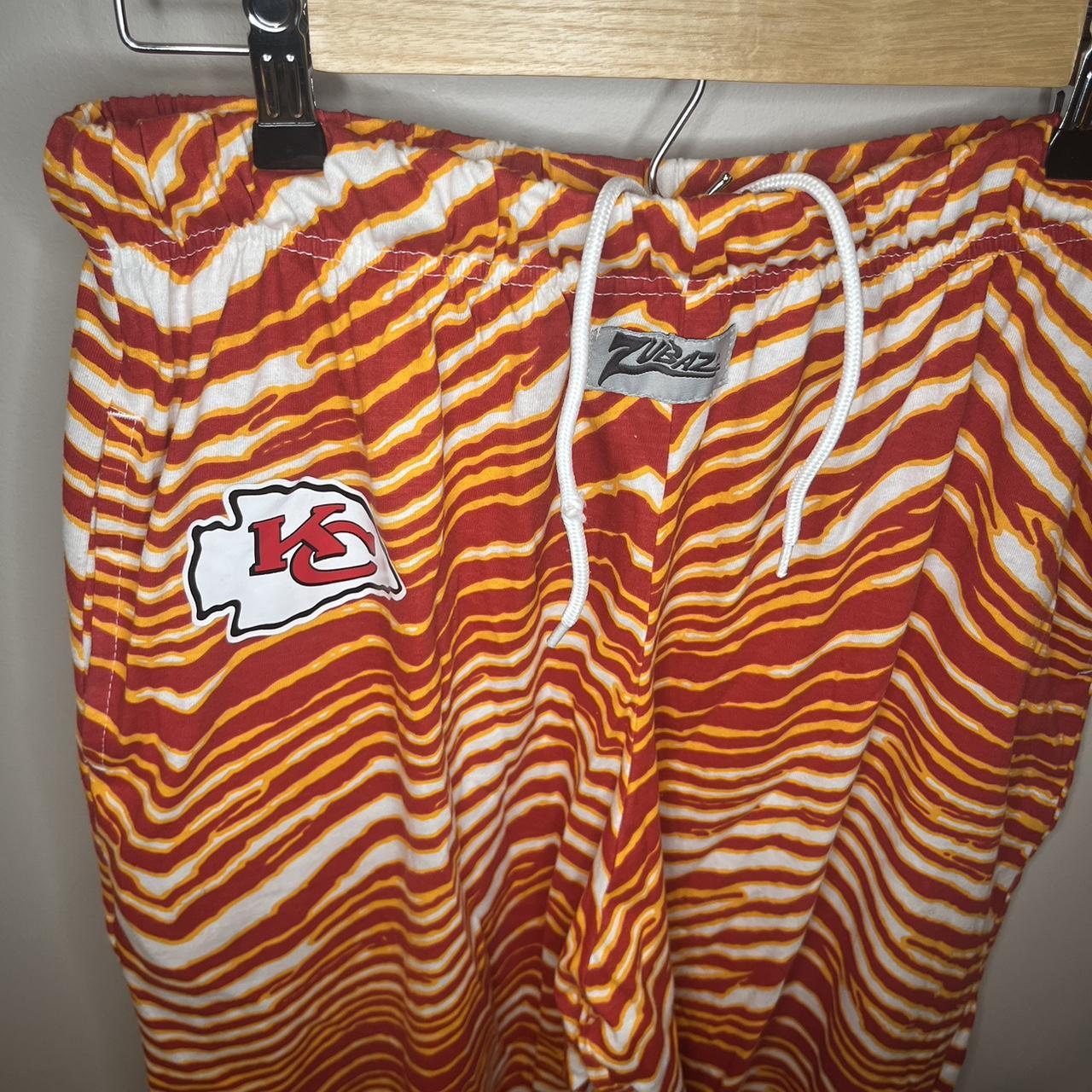 Kansas City Chiefs Zubaz Pants! Some slight wear... Depop