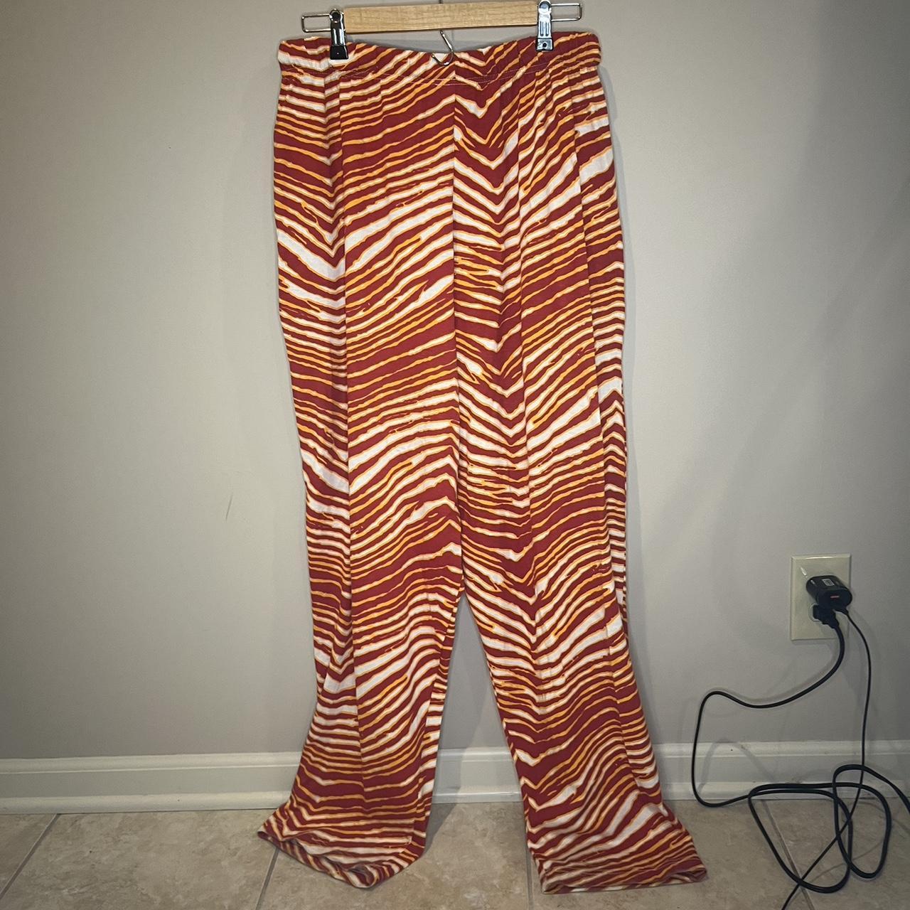 Kansas City Chiefs Zubaz Pants! Some slight wear... Depop