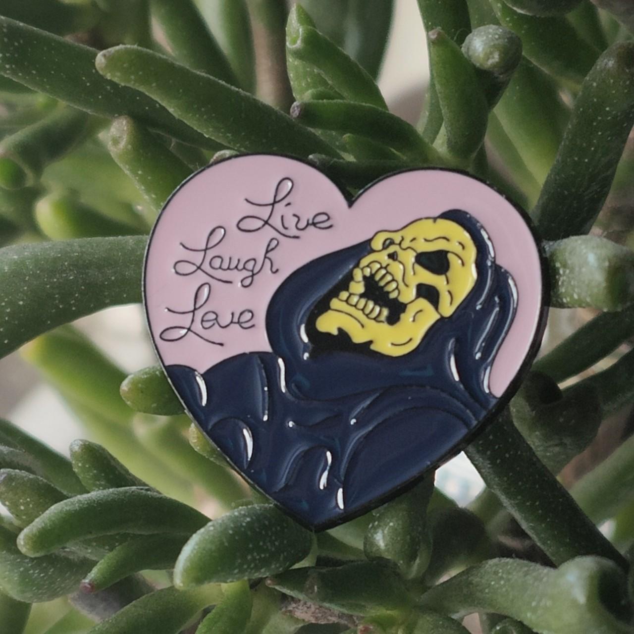 Live, laugh, love Karen.... 1 inch diameter... Depop