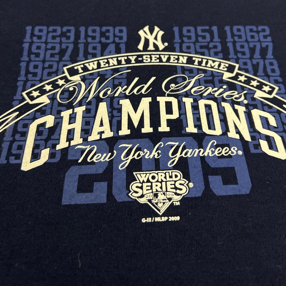 New York Yankees 2009 World Series Championship T - Depop