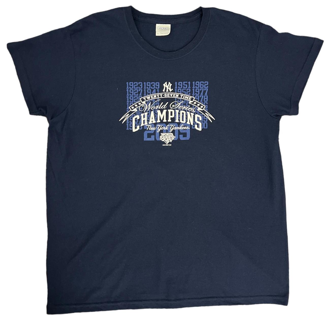 New York Yankees 2009 World Series Championship T - Depop