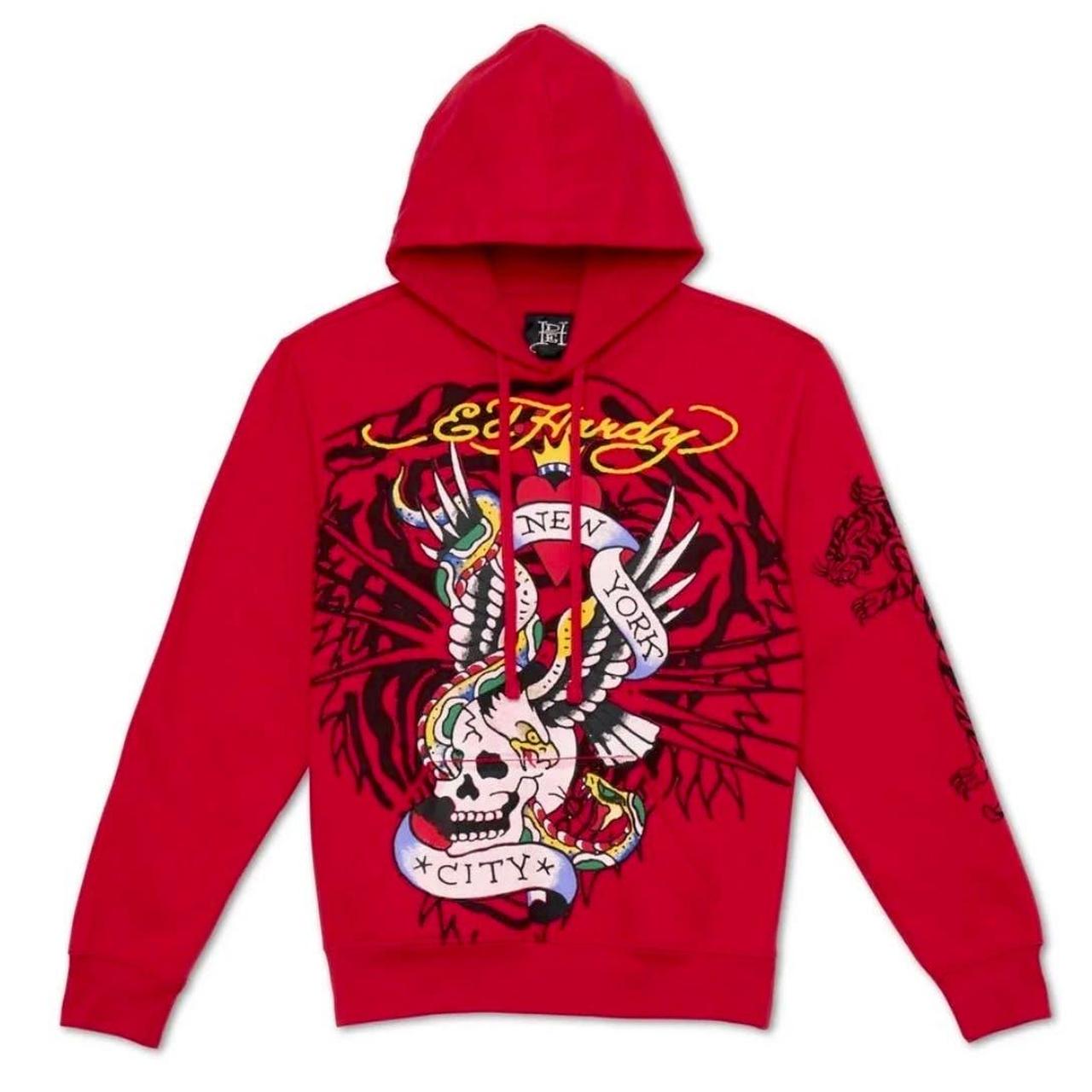 Ed Hardy NYC New York City Hoodie New With... - Depop