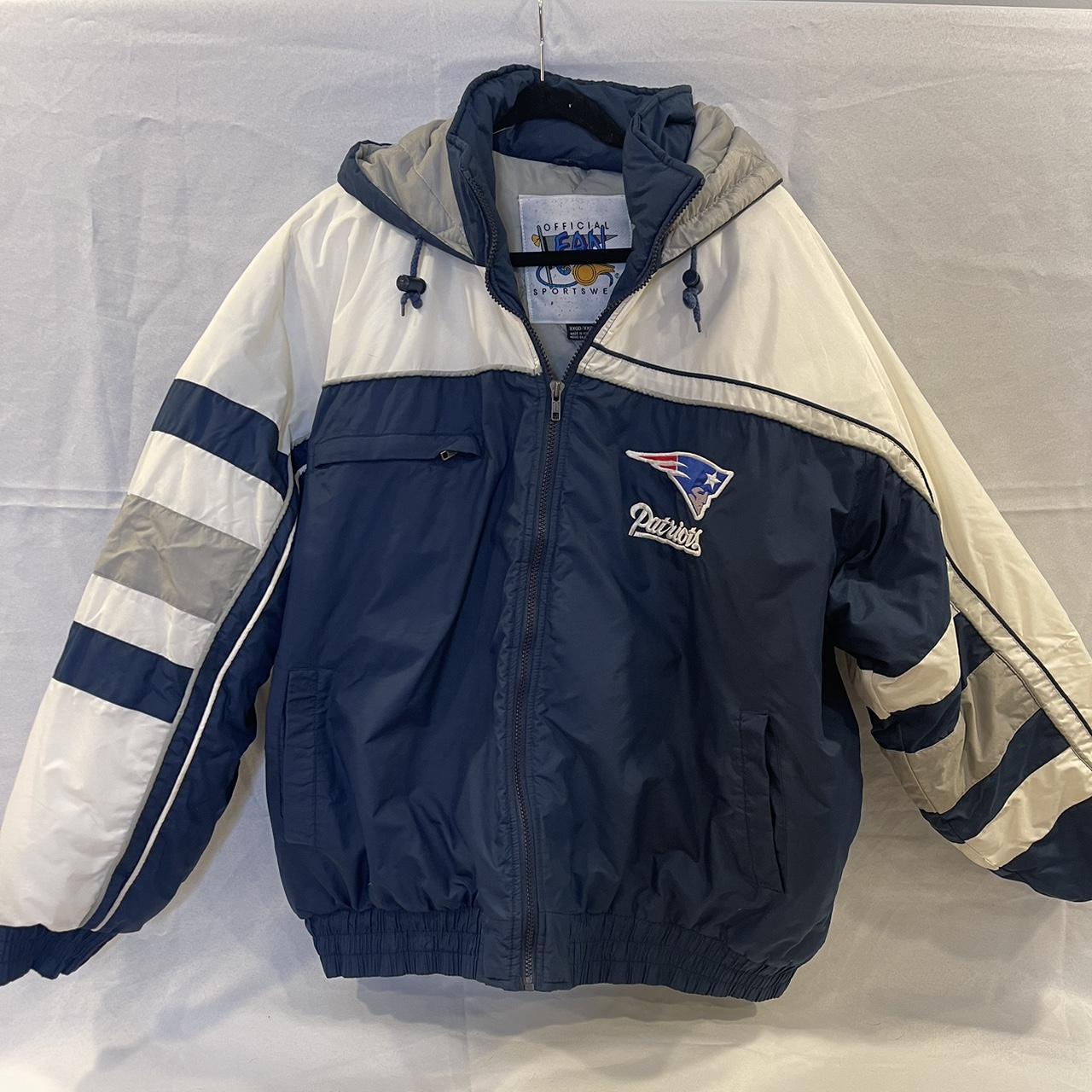 New England Patriots official fan sportswear warm up... Depop