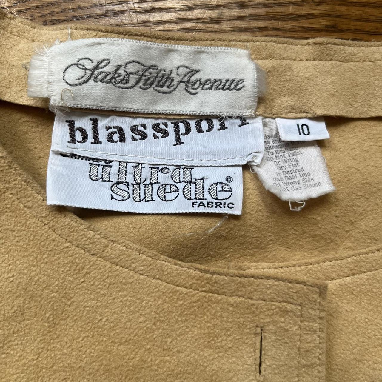 Bill Blass Women's Tan Vest | Depop